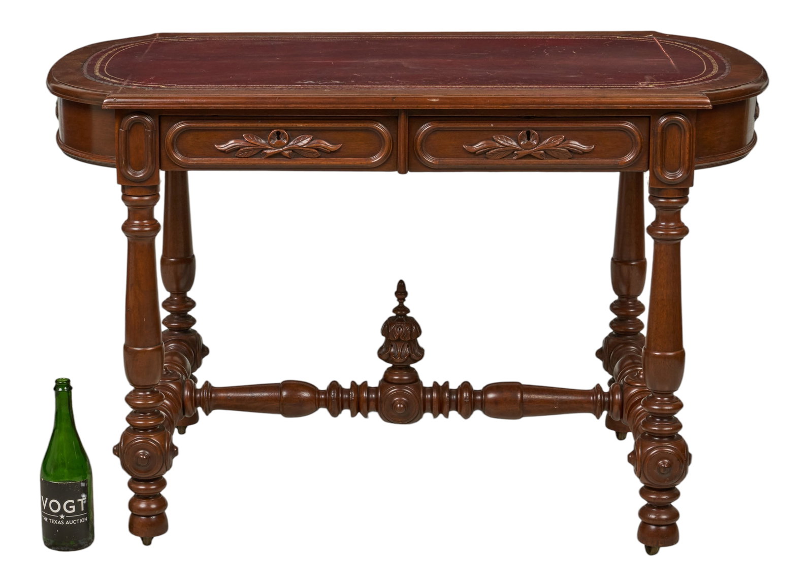 Red McCombs | Victorian Library Table - 2