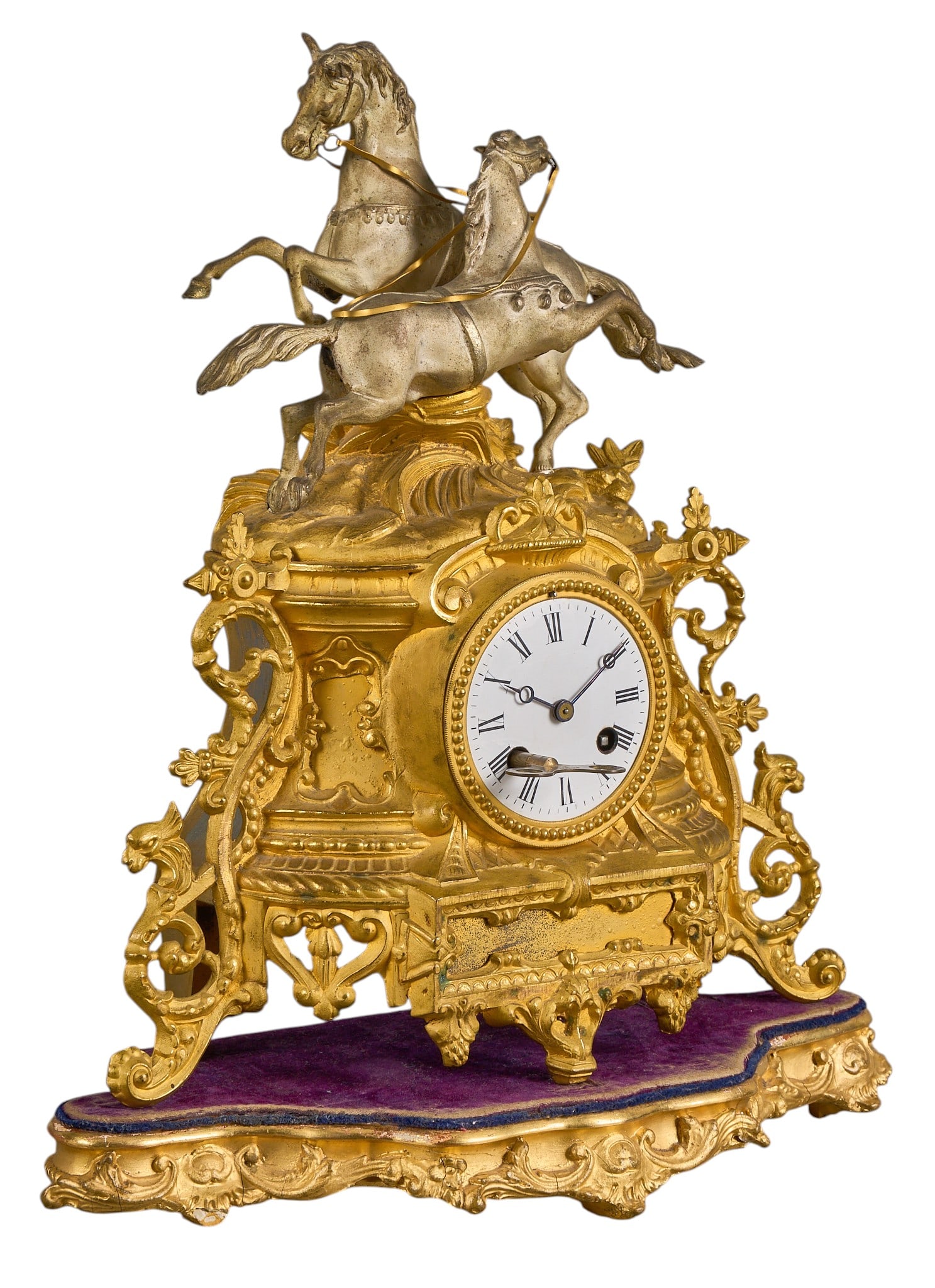 Red McCombs | Antique Louis XV Mantel Clock (1 of 5)