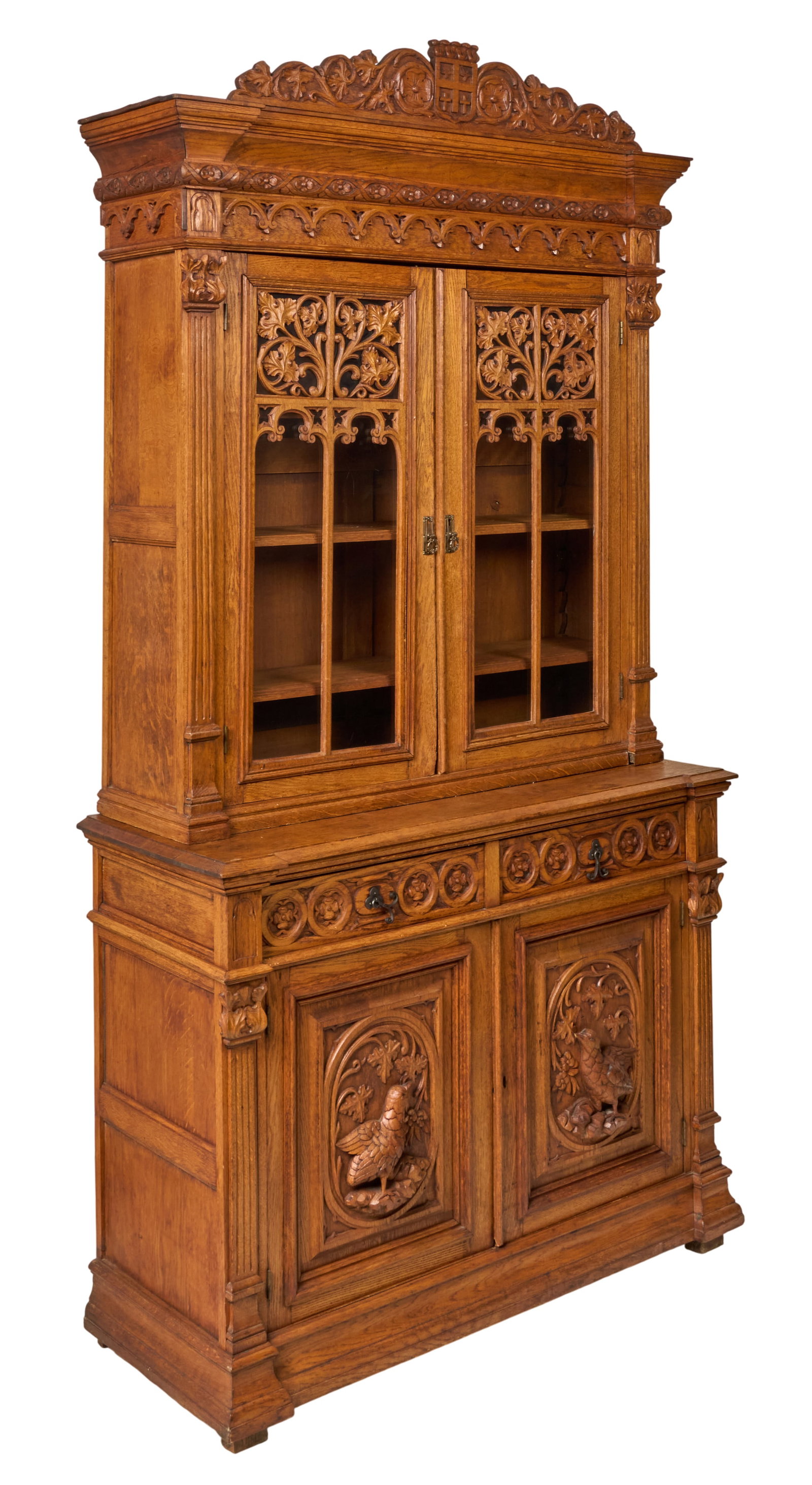 Red McCombs | Henri II Hunt Cabinet (1 of 4)