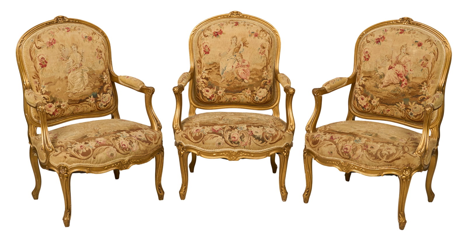 Red McCombs | (3) Louis XV Style Fauteuils (1 of 4)