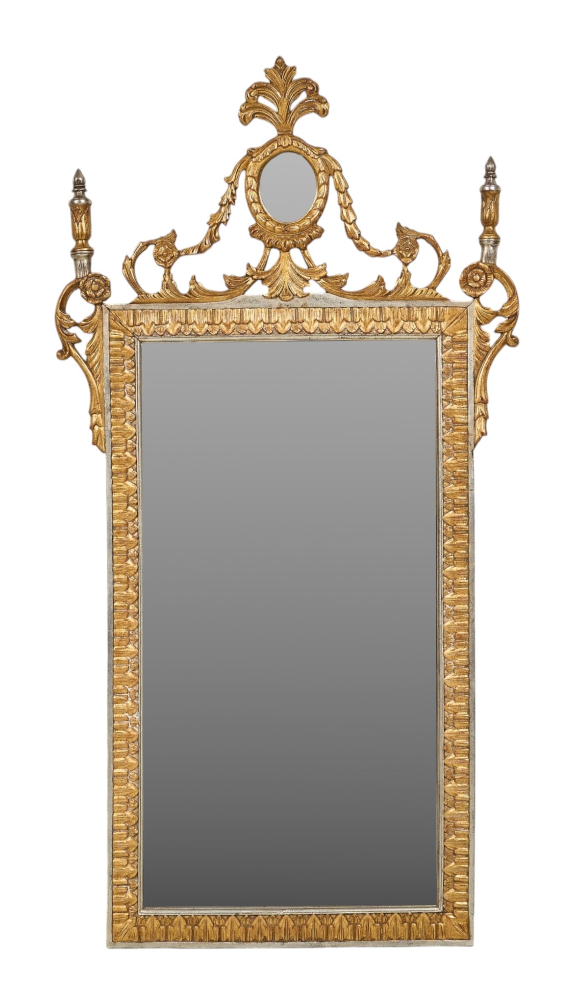 Red McCombs | Louis XVI Giltwood Mirror (1 of 4)