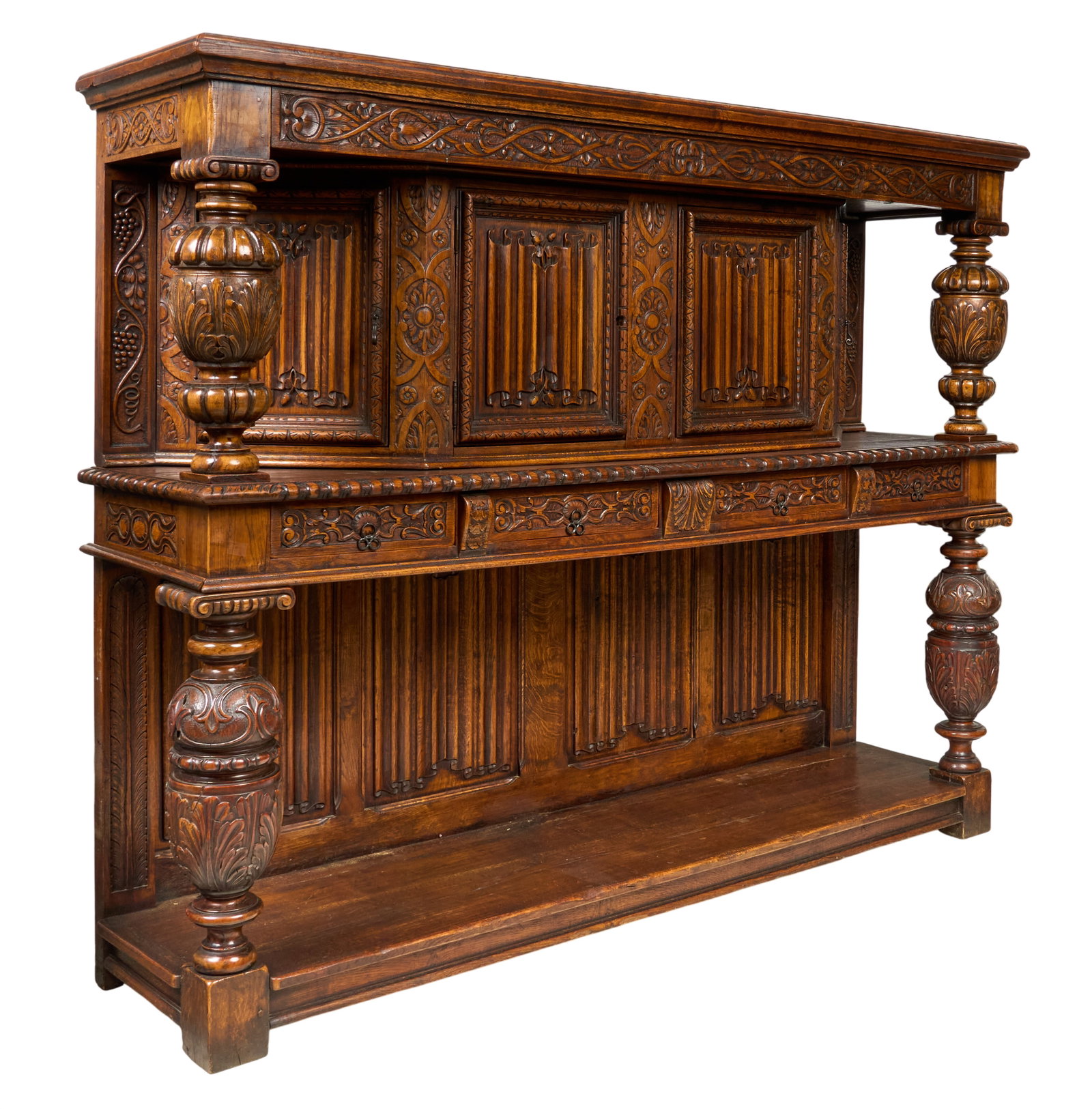Red McCombs | Renaissance Revival Buffet (1 of 4)