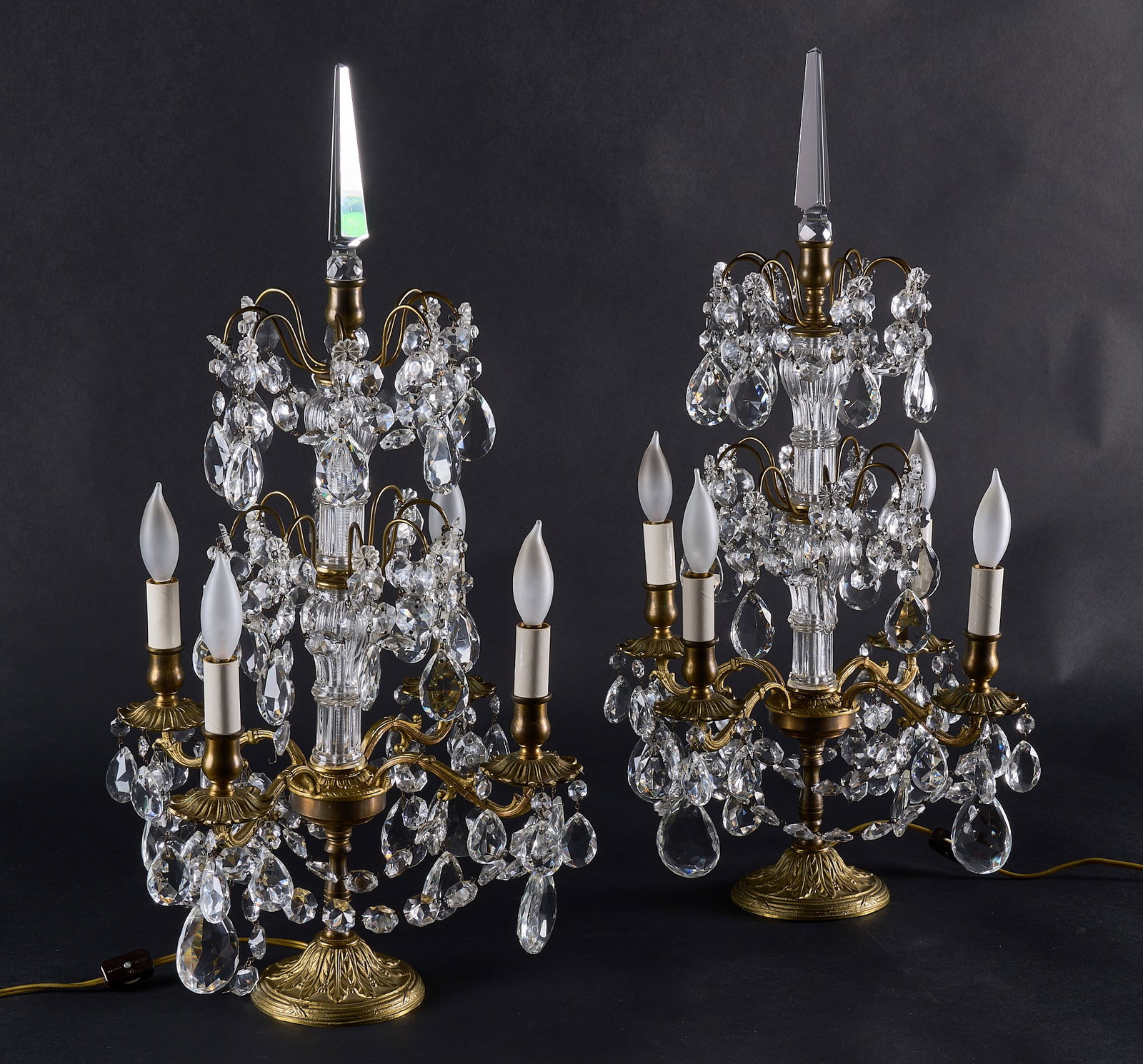 Red McCombs | Pair of French Girandoles (1 of 3)