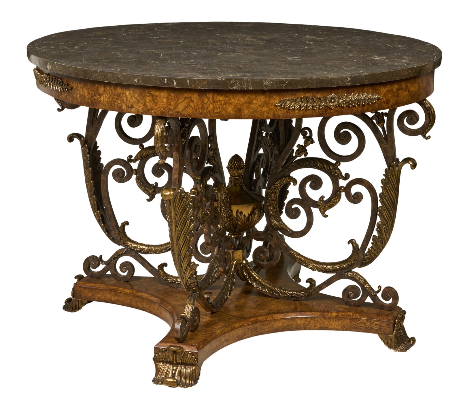 Red McCombs | Maitland Smith, French Empire Table (1 of 5)