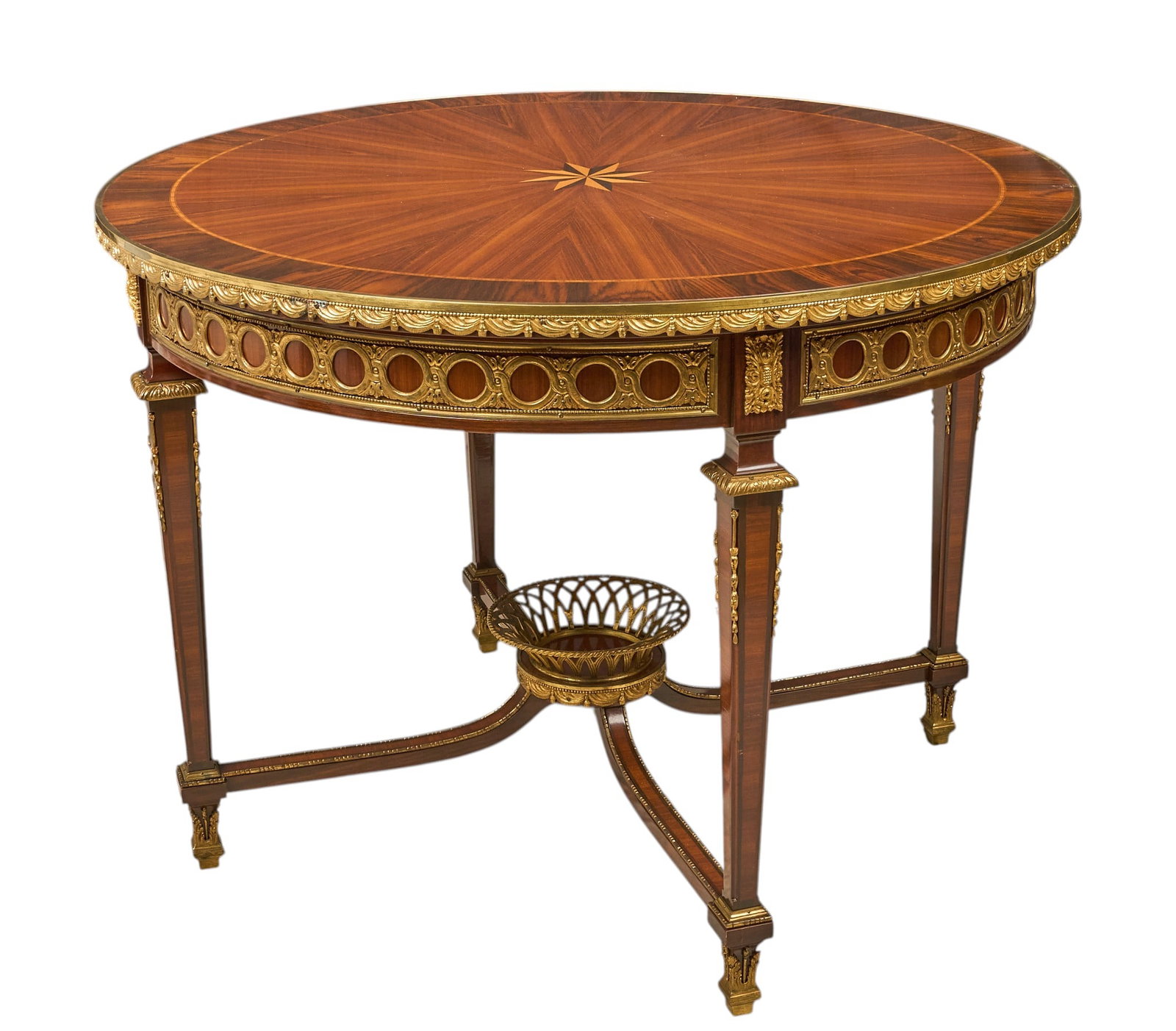 Red McCombs | Louis XVI Center Table (1 of 3)
