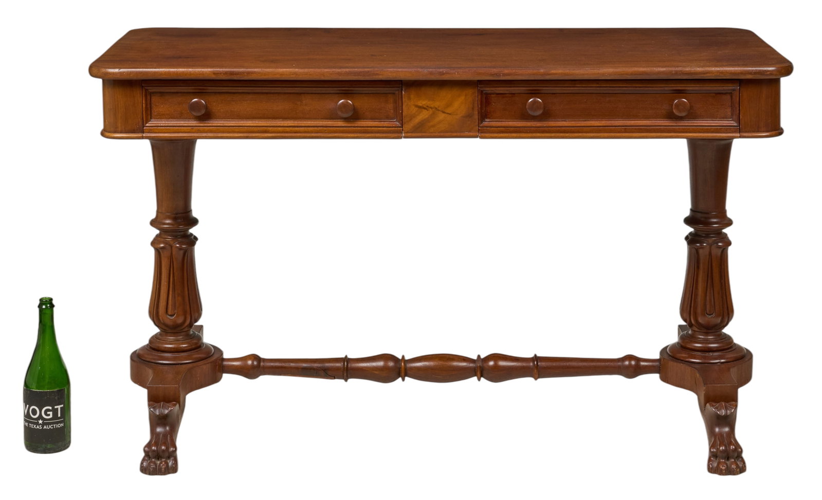 Red McCombs | Victorian Library Table - 2