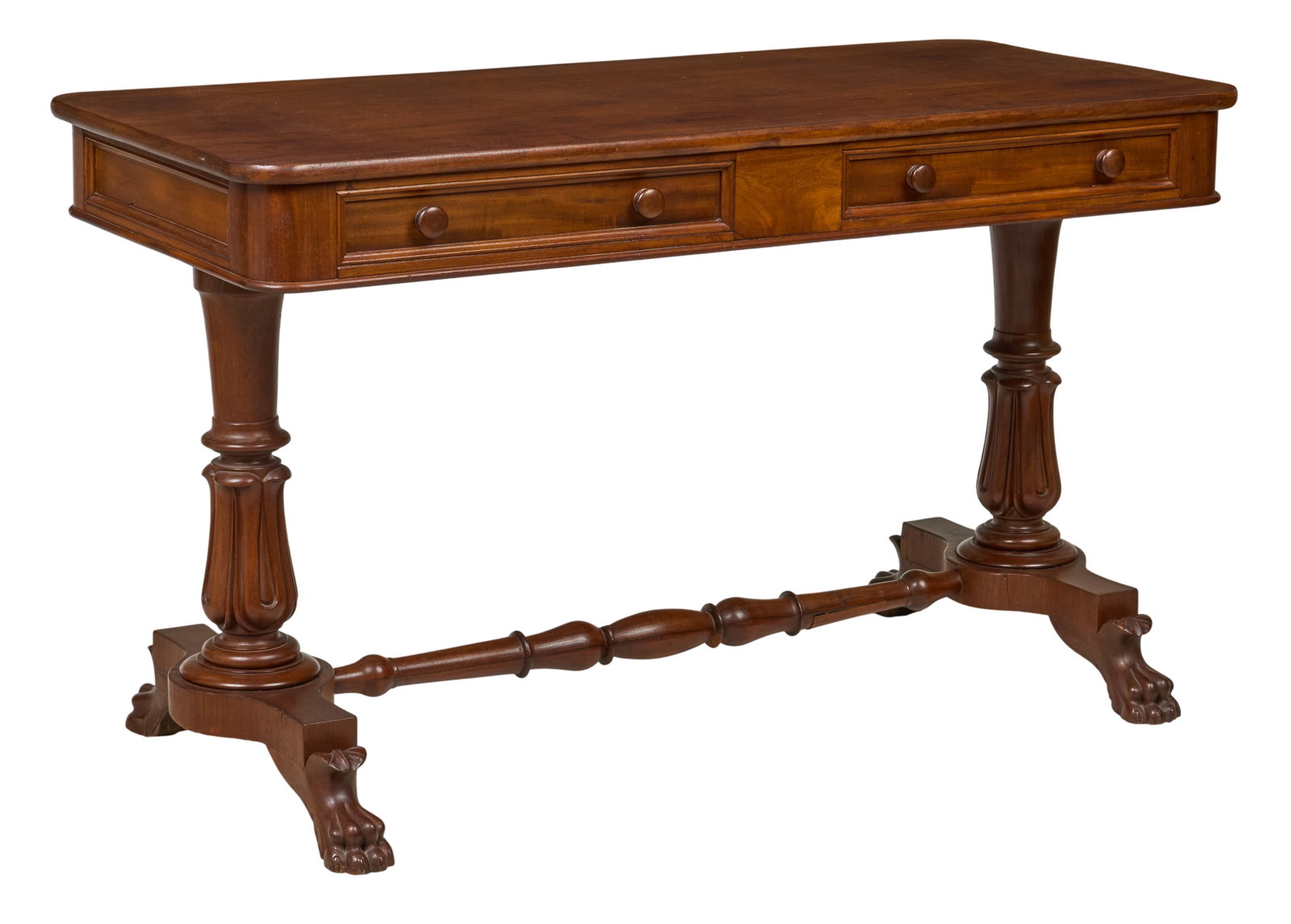 Red McCombs | Victorian Library Table - 4