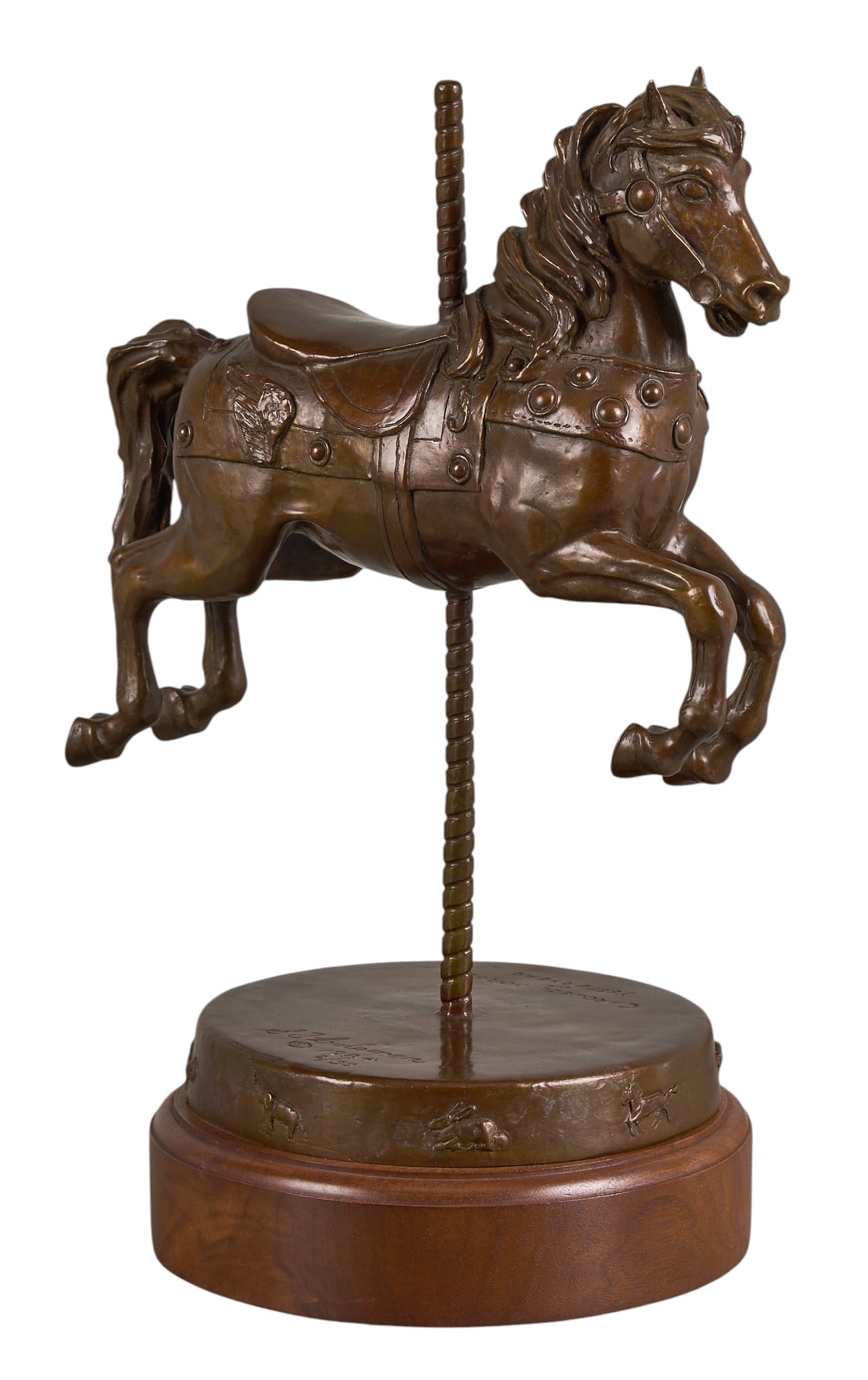 Red McCombs | S. T. Coleman, "Carousel Horse of Yesteryear" (1 of 6)