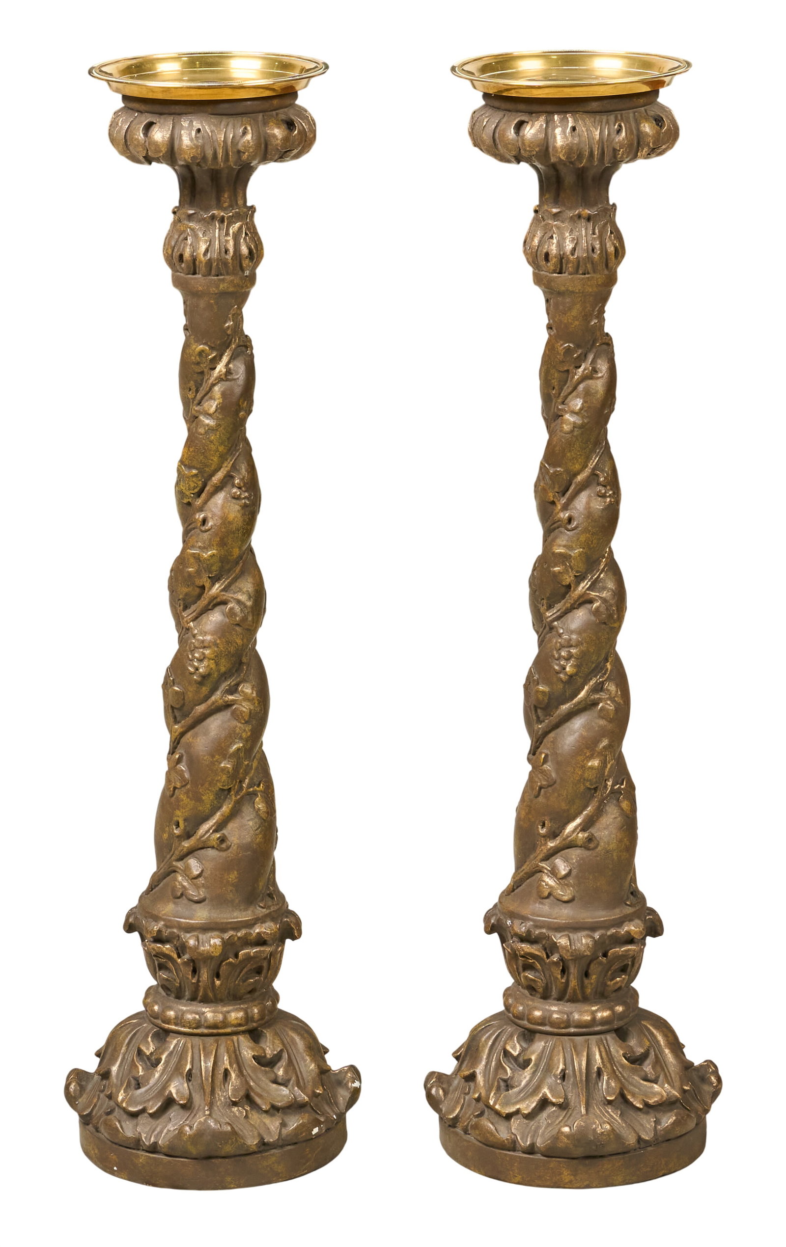 Red McCombs | Milano Designs, Pair of Giltwood Candlesticks (1 of 6)