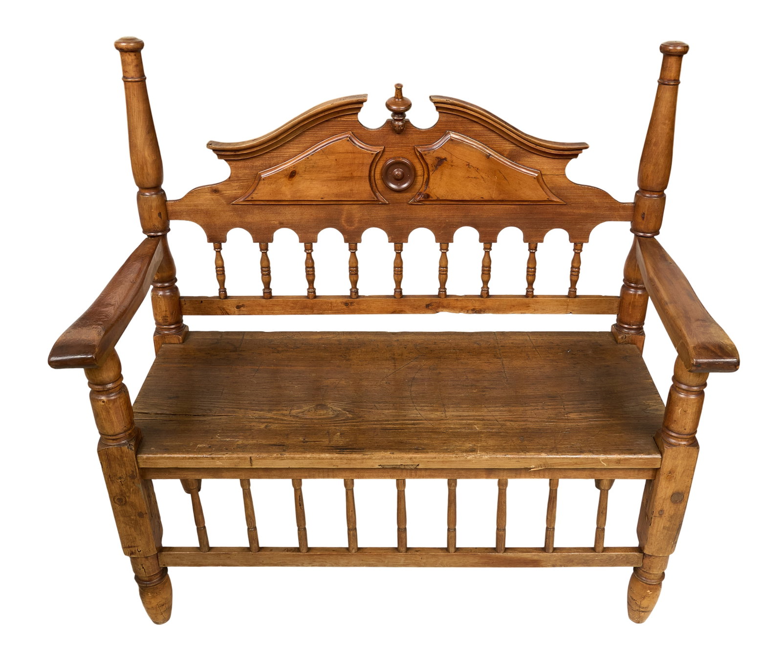 Red McCombs | Rustic Bench - 3