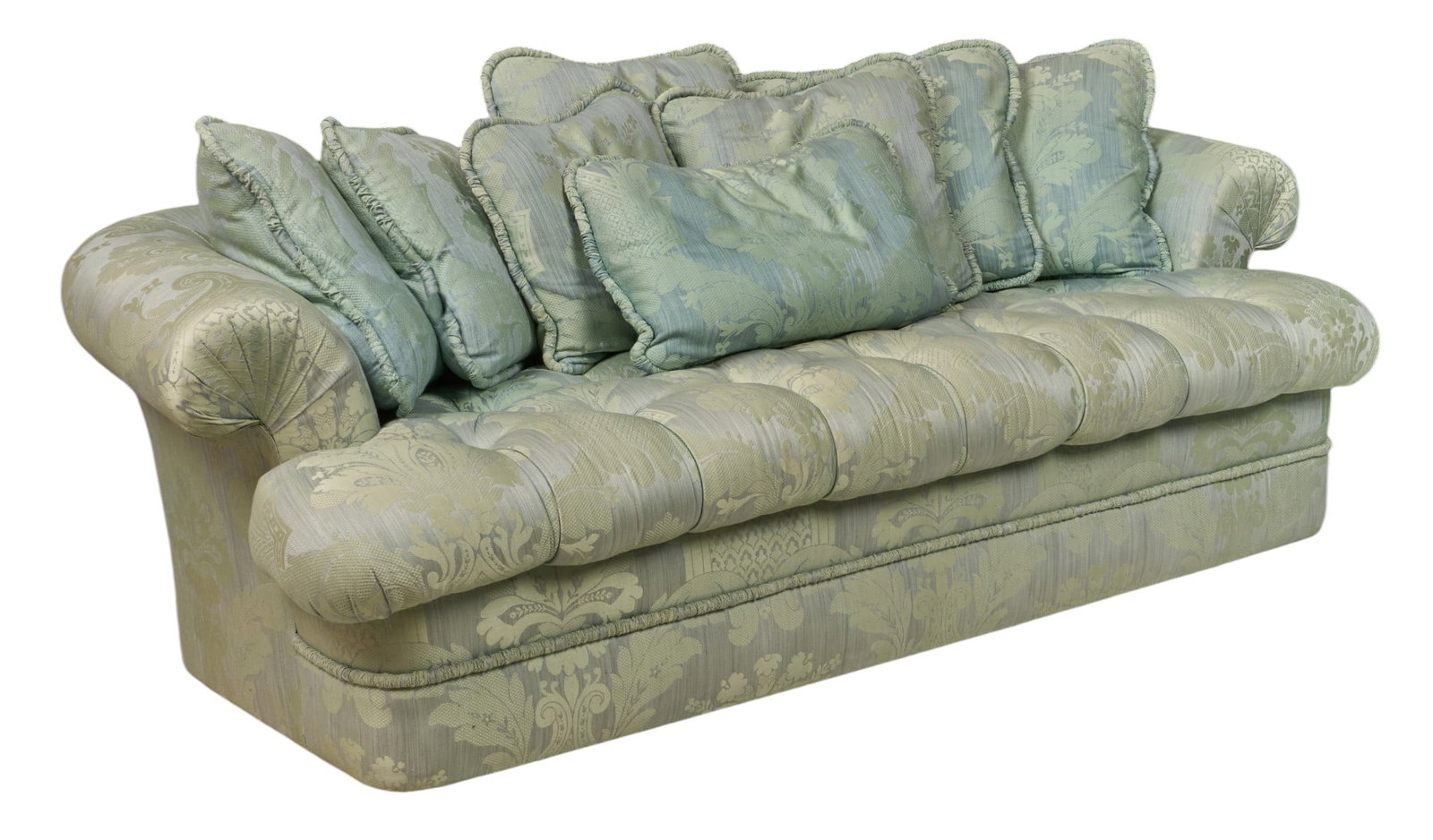 Red McCombs | Damask Sofa (1 of 4)