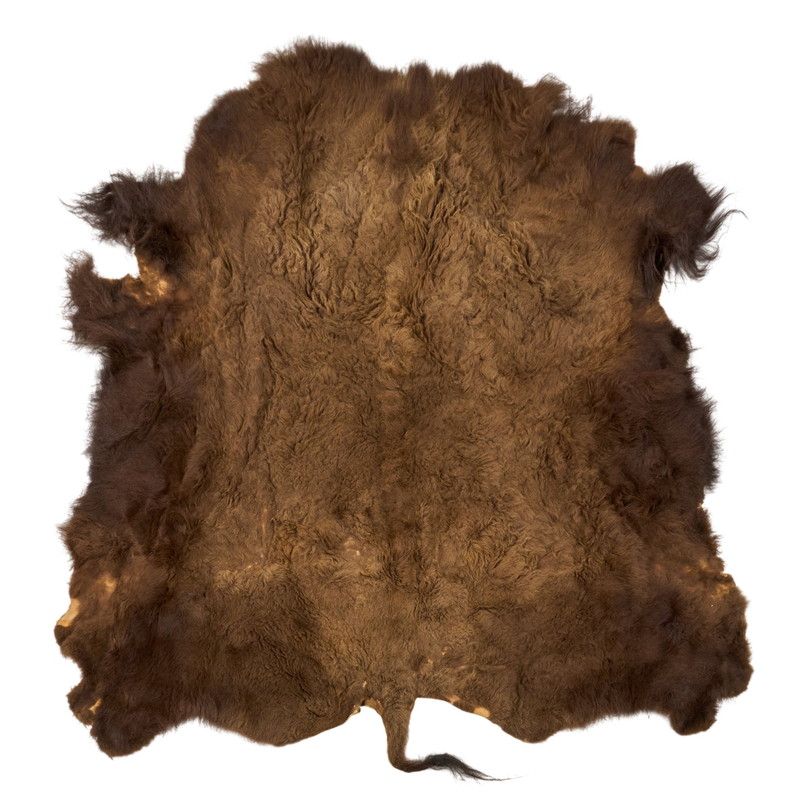 Red McCombs | Buffalo Hide, 7 ft. 1 in. x 6 ft. 10 in. (1 of 4)
