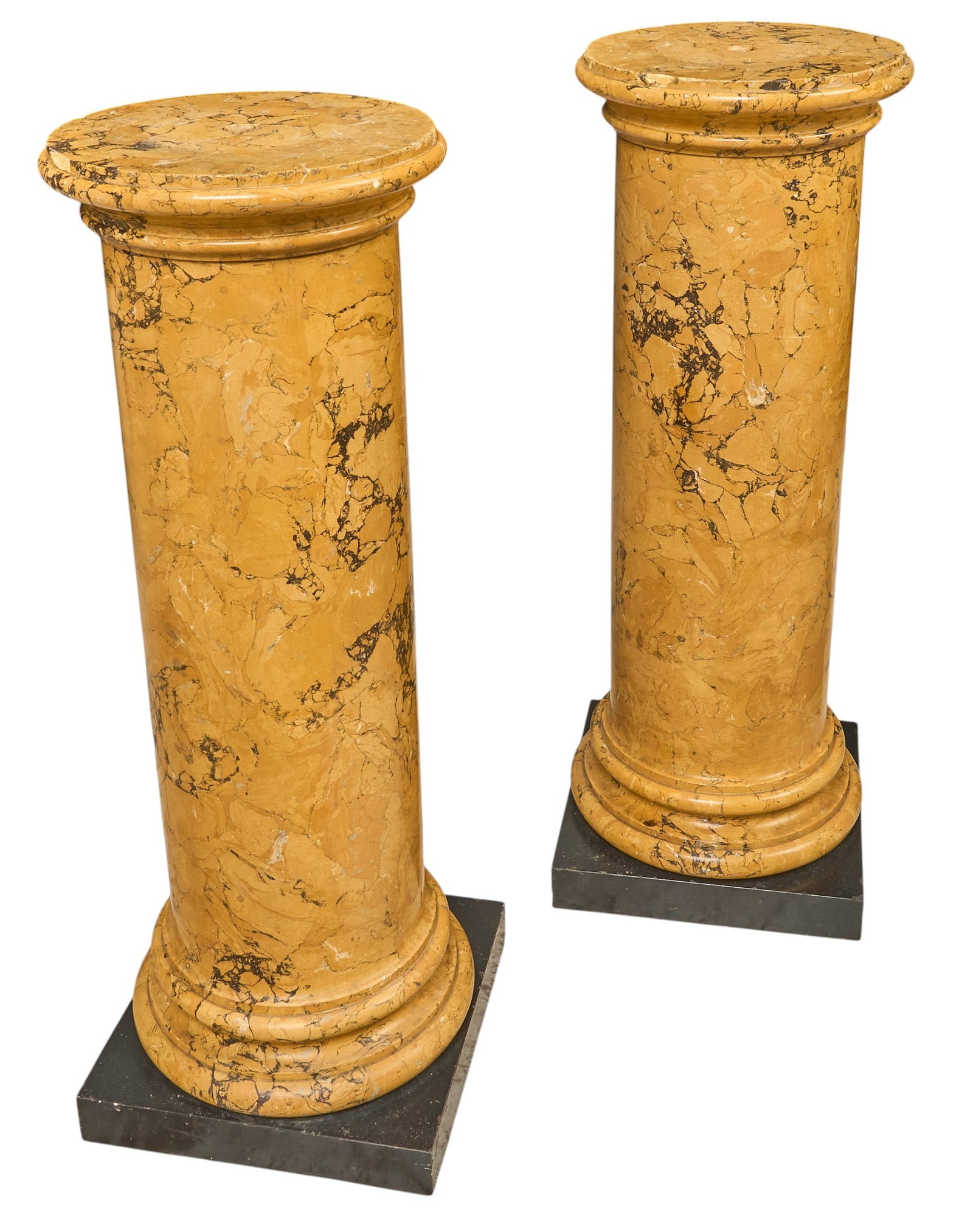 Red McCombs | Pair of Marble Pedestals (1 of 3)