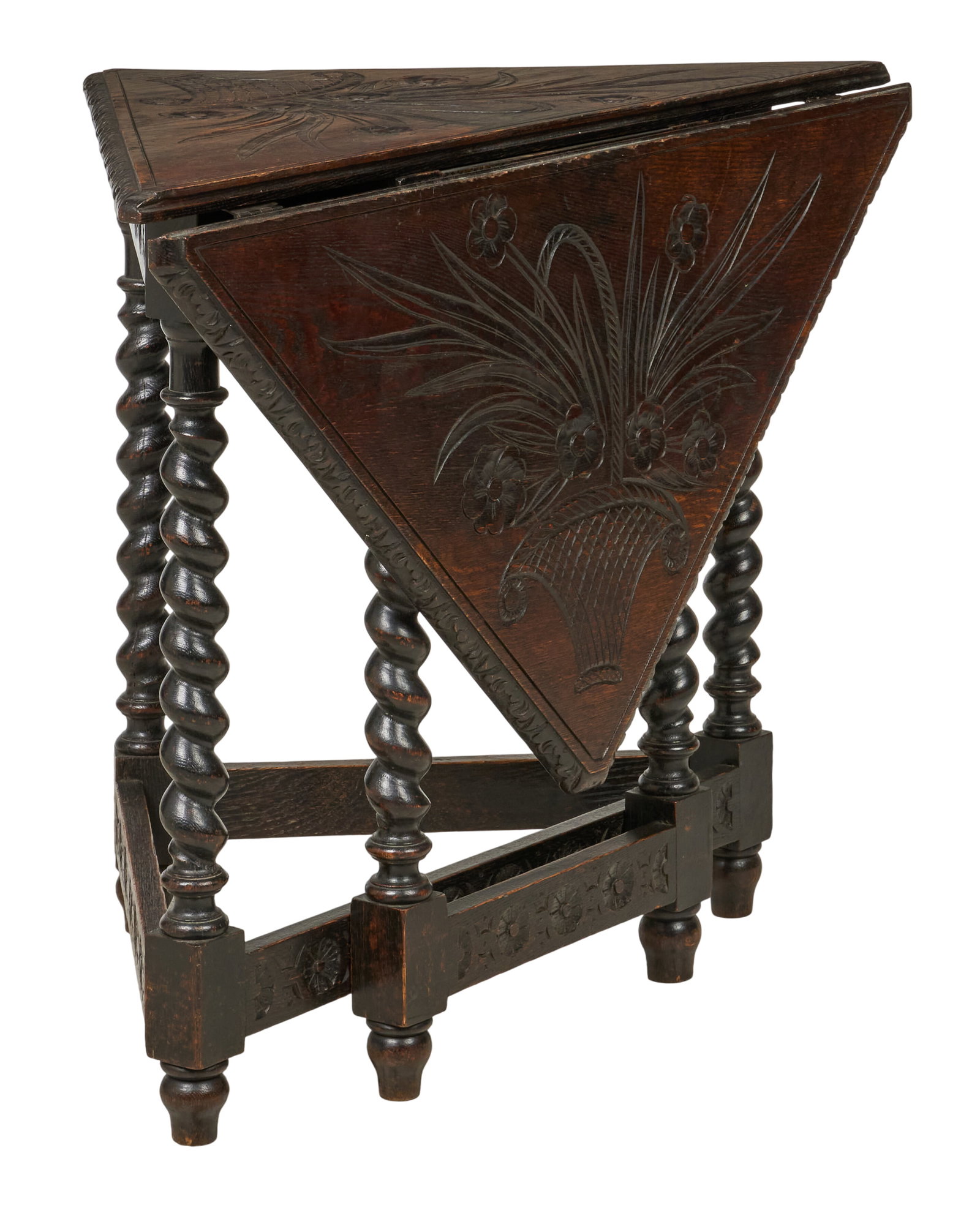 Red McCombs | Jacobean Handkerchief Table (1 of 6)