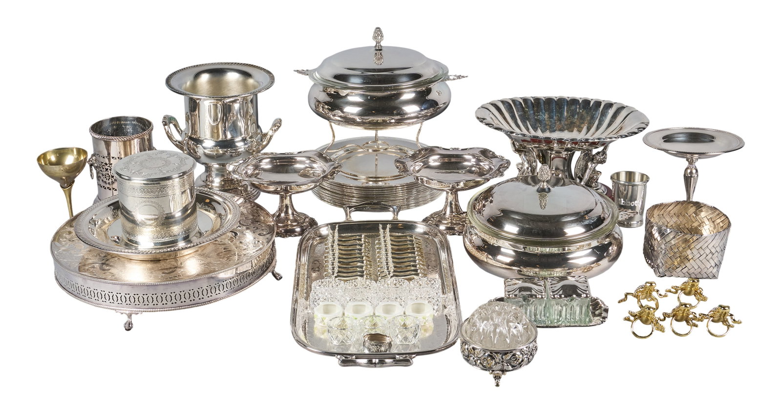 Red McCombs | Collection of Vintage Silverplate Holloware (1 of 7)