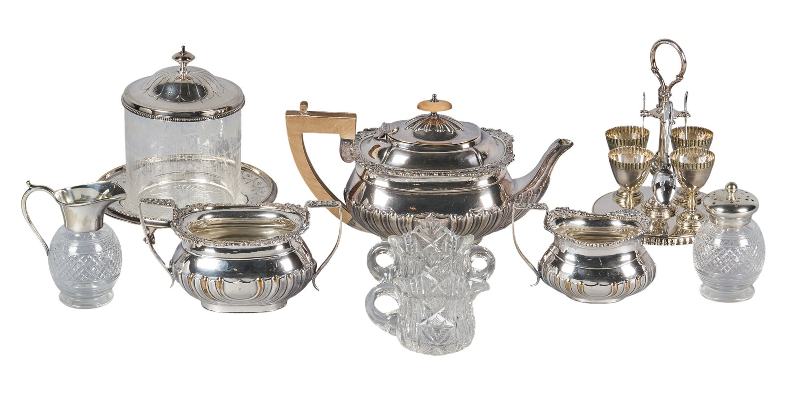 Red McCombs | Collection of Antique Silverplate Holloware (1 of 6)