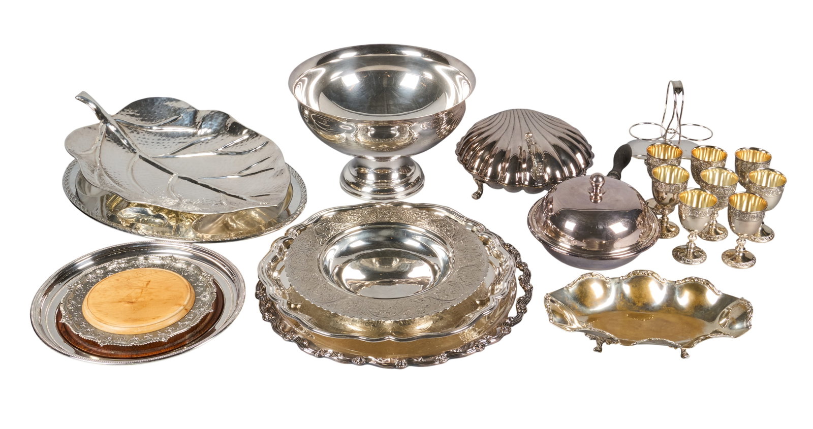 Red McCombs | Collection of Vintage Silverplate Holloware (1 of 6)