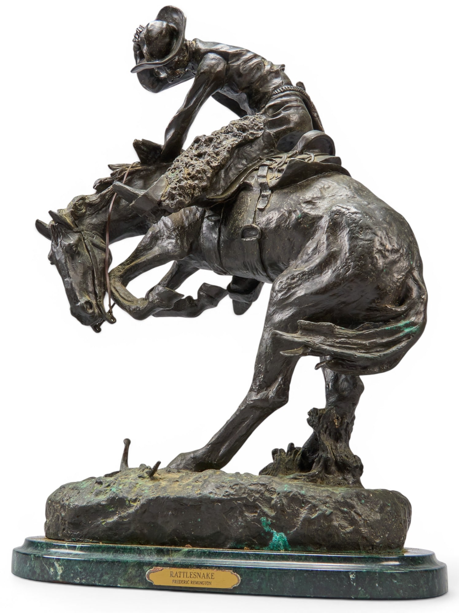 After Frederic Remington, "The Rattlesnake" (1 of 6)
