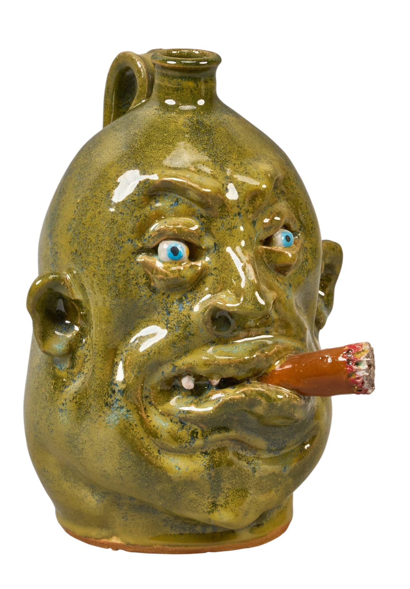 Marvin Bailey, Signed Face Jug (1 of 4)