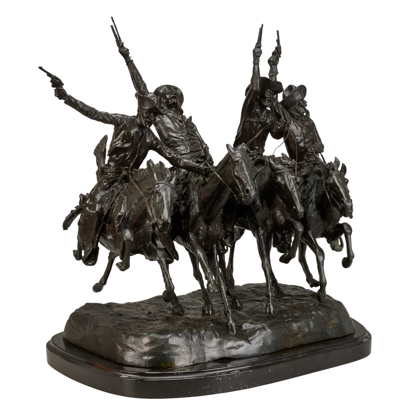 After Frederic Remington, "Comin' Thru the Rye" (1 of 5)