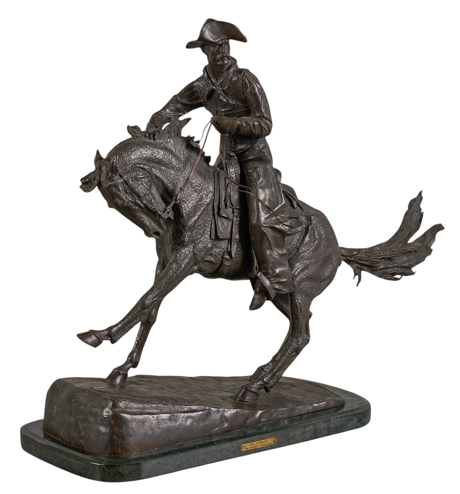 After Frederic Remington, "The Cowboy" (1 of 6)