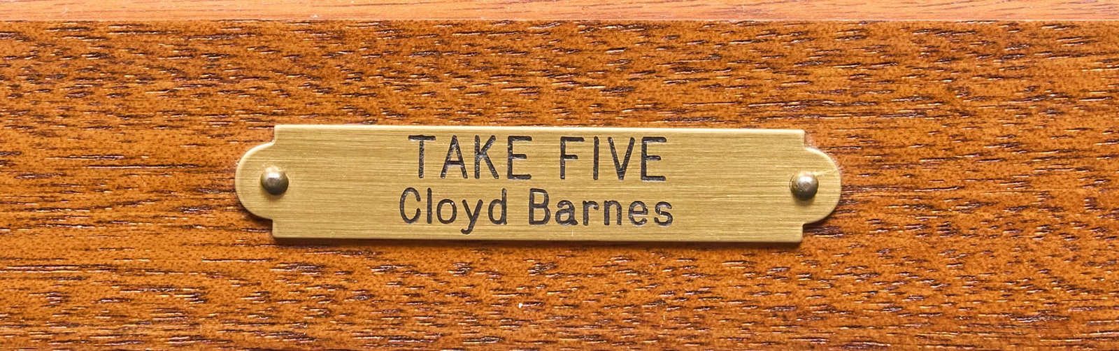 Cloyd Barnes, "Take Five" - 4