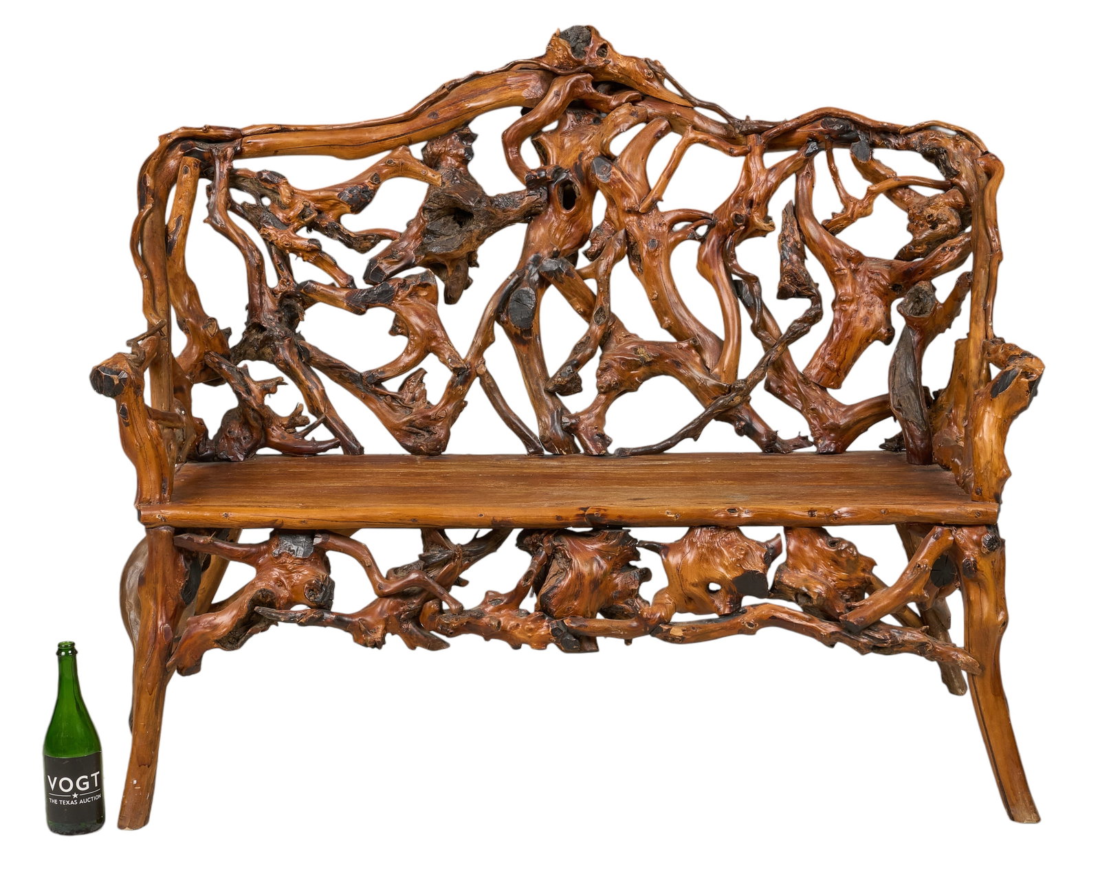 Root Wood Bench - 2