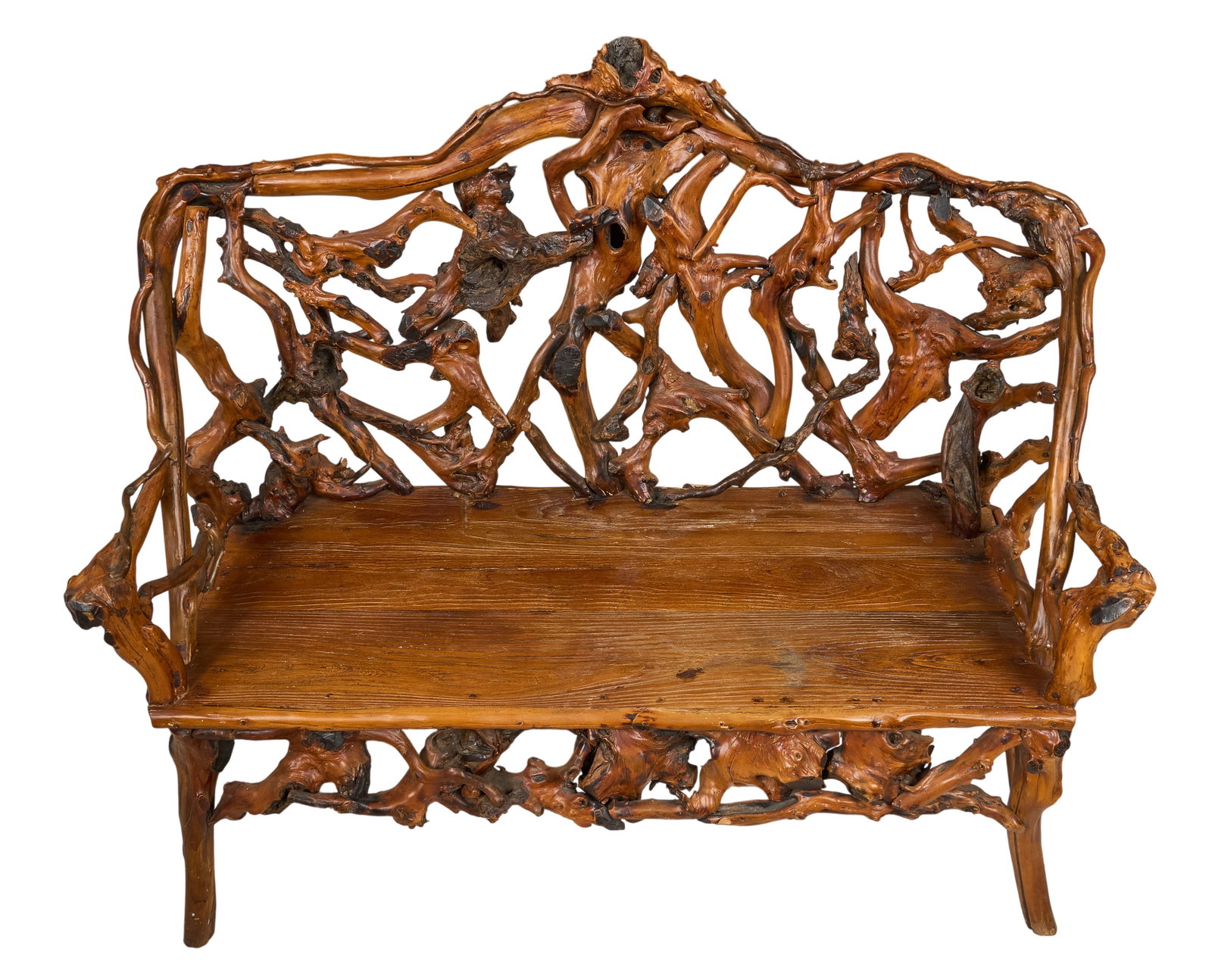 Root Wood Bench - 3