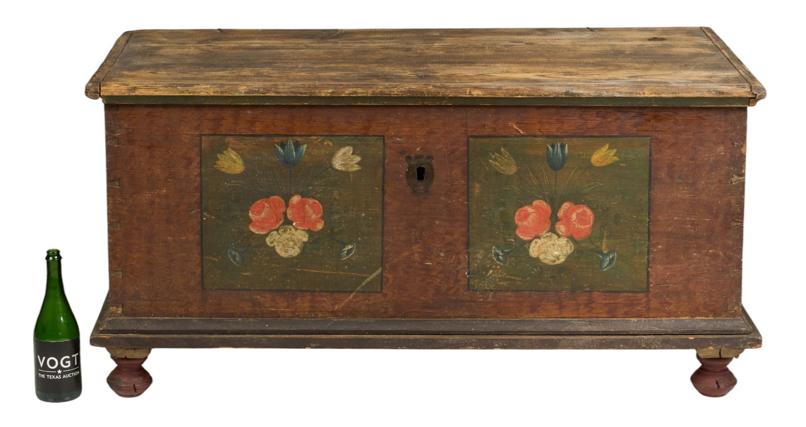 Painted Wedding Chest - 2