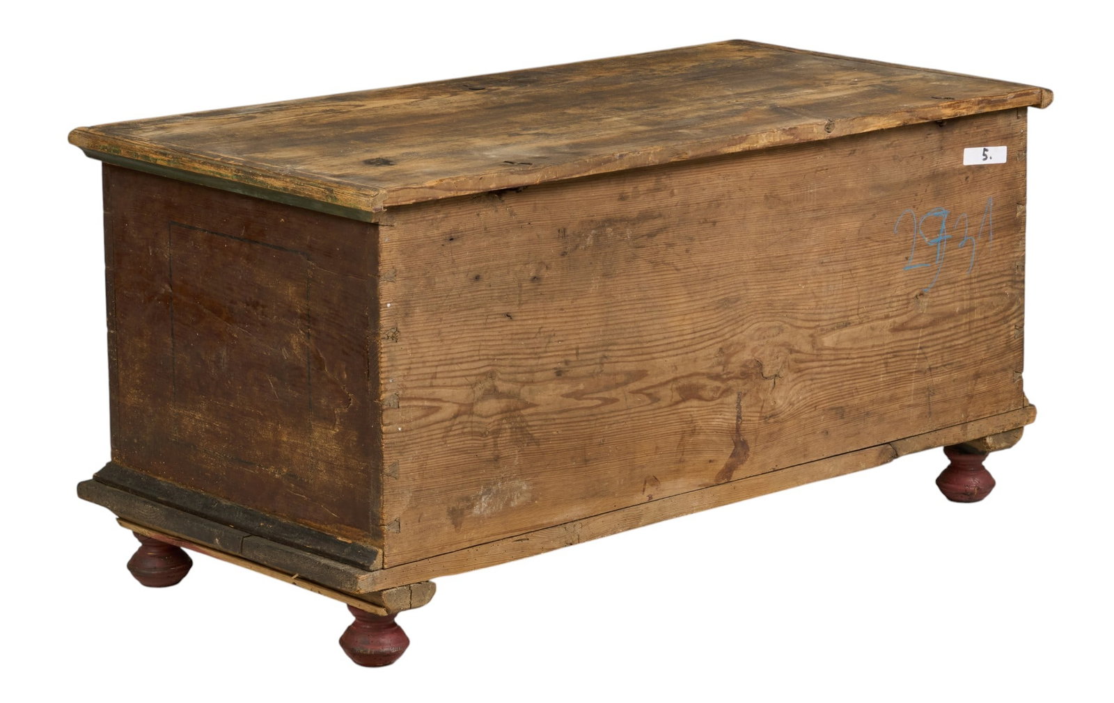 Painted Wedding Chest - 4