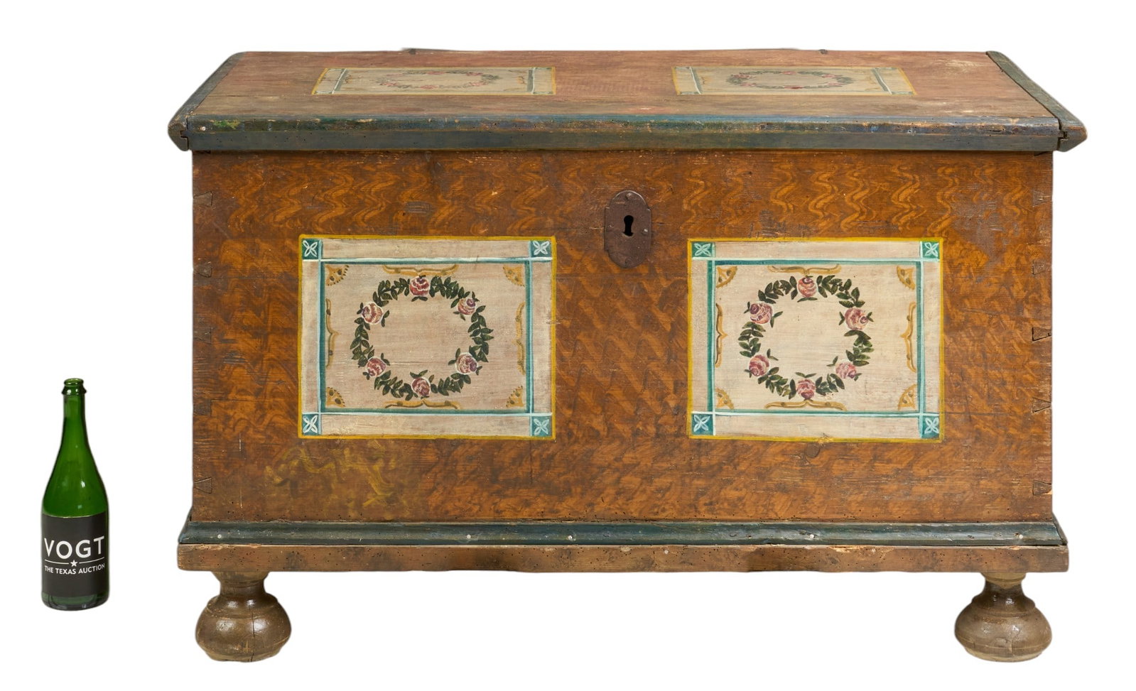 Painted Wedding Chest - 2