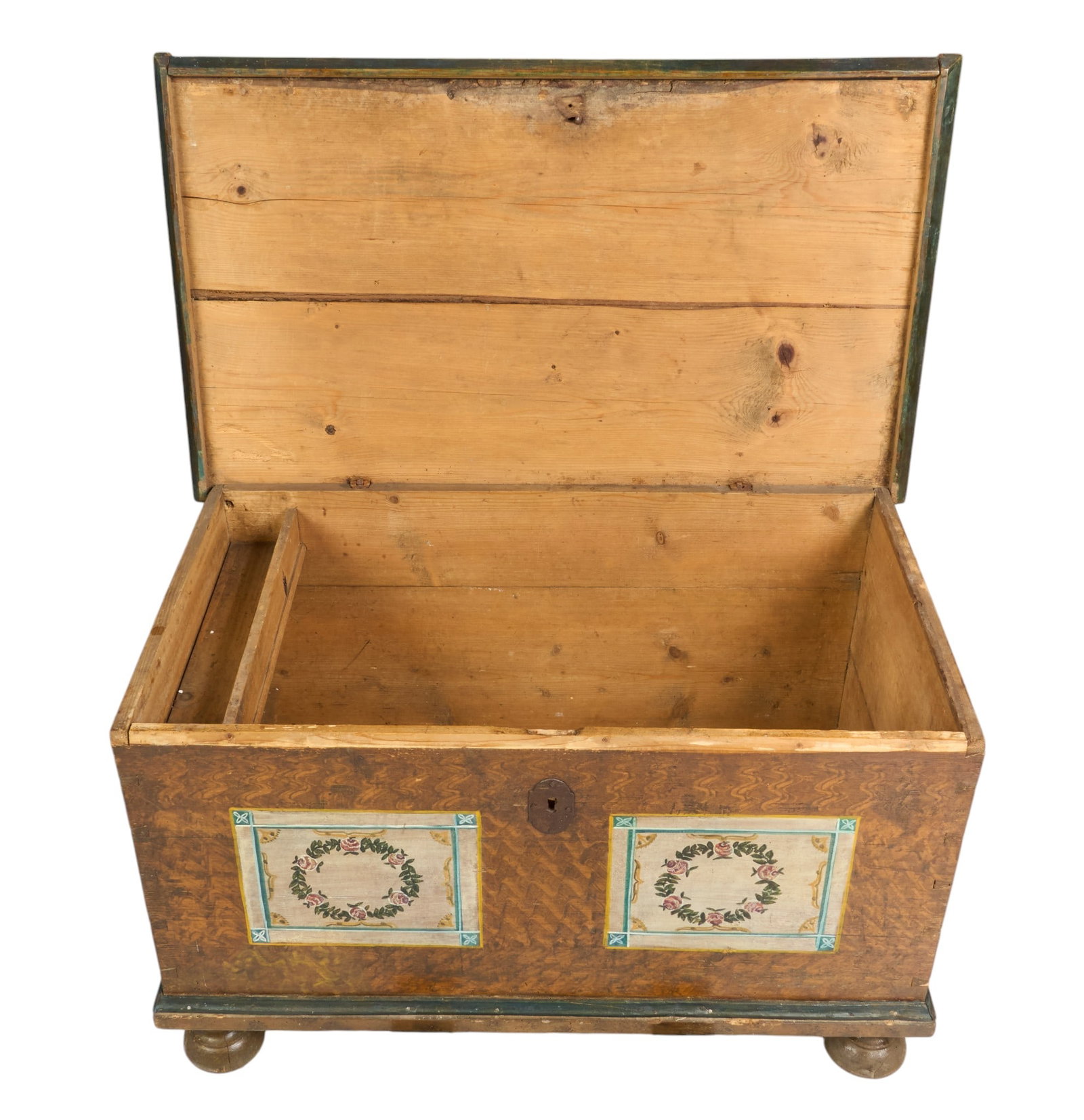 Painted Wedding Chest - 3
