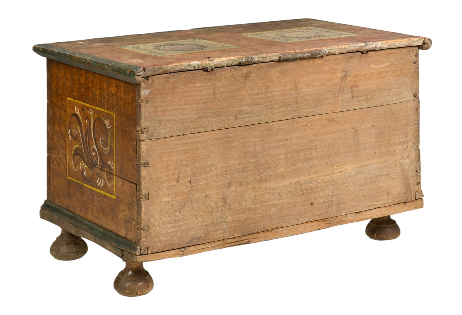 Painted Wedding Chest - 4