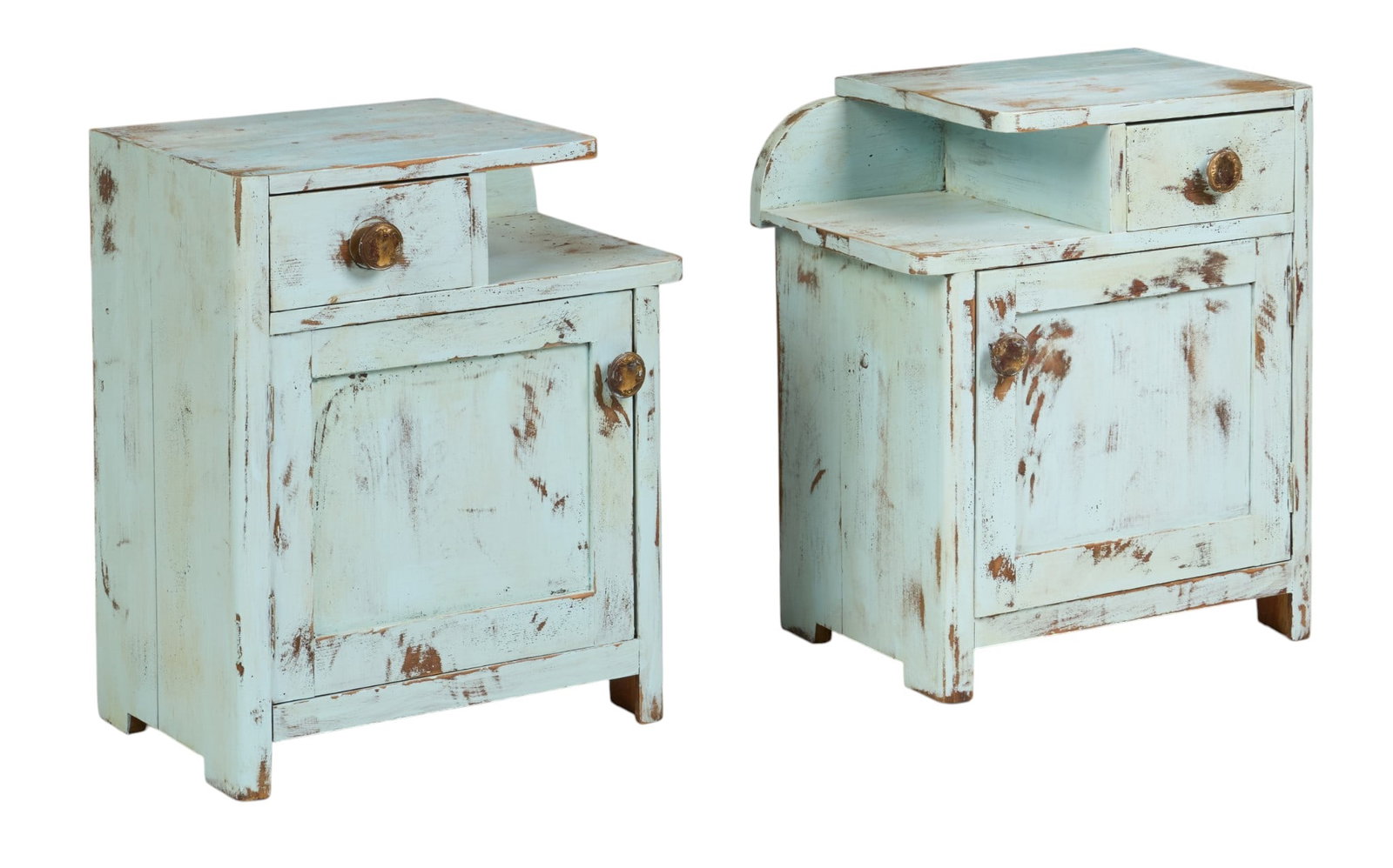 Pair of Farmhouse Nightstands (1 of 4)