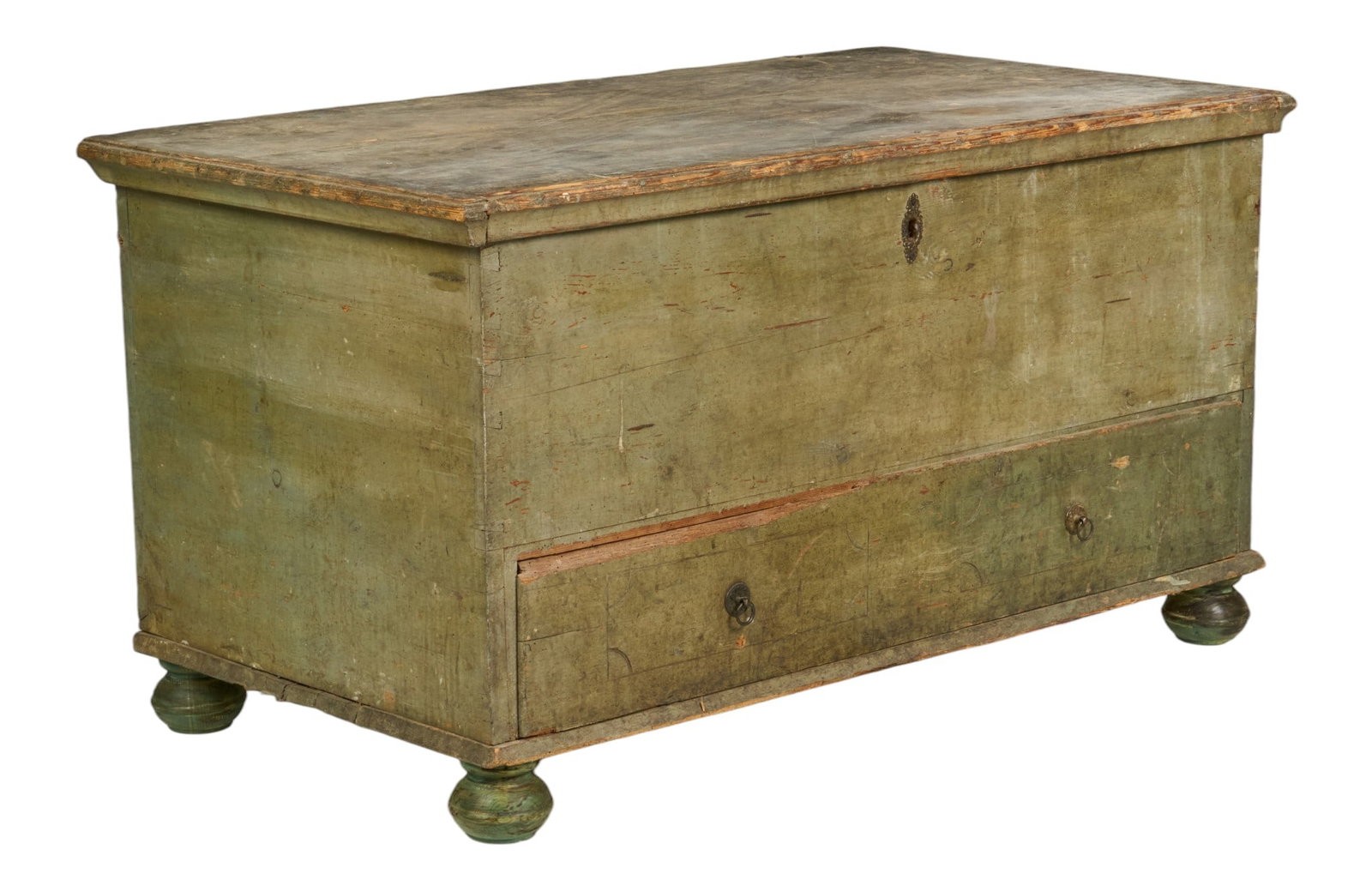 Large Painted Chest (1 of 4)