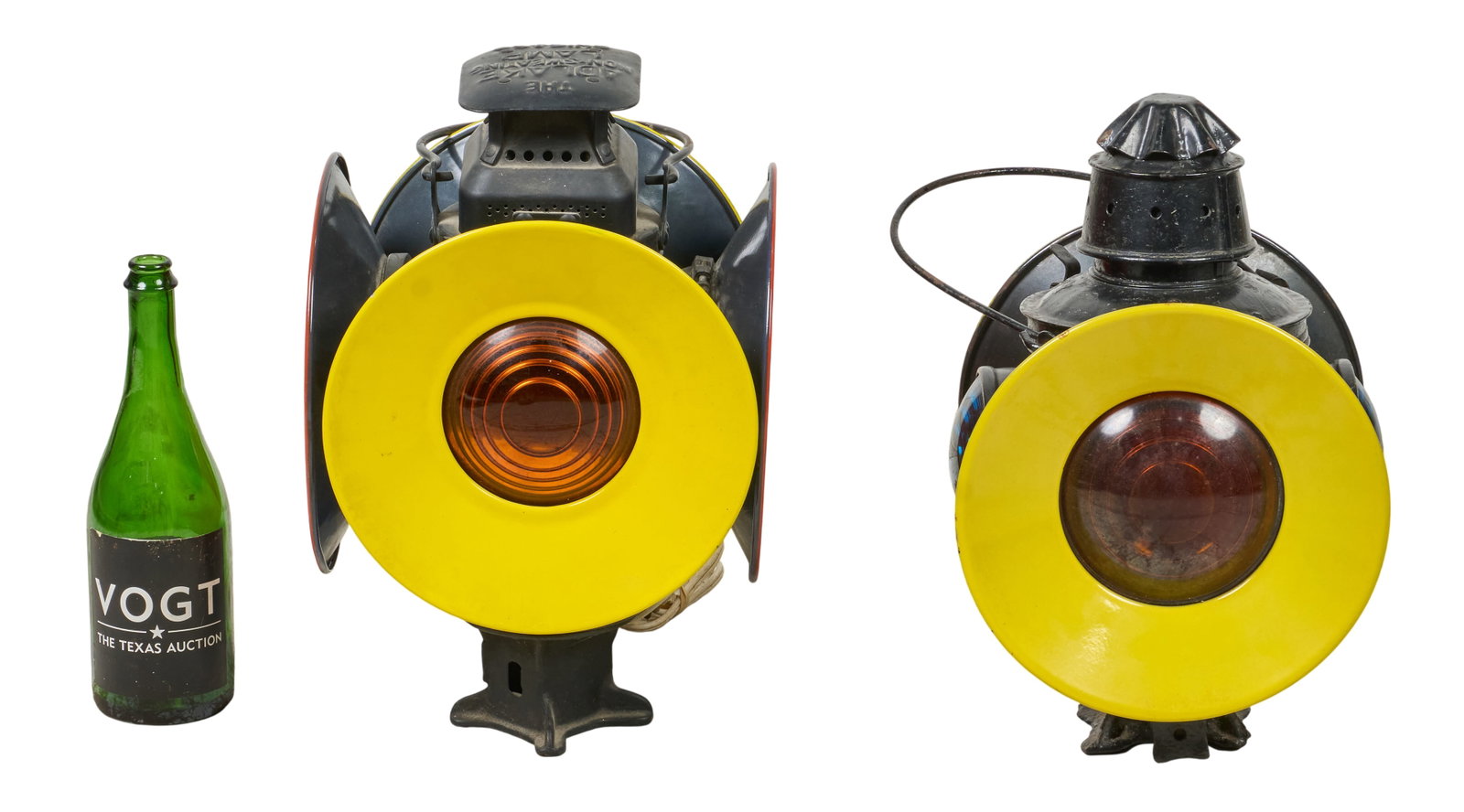 (2) Railroad Switch Lanterns - 2