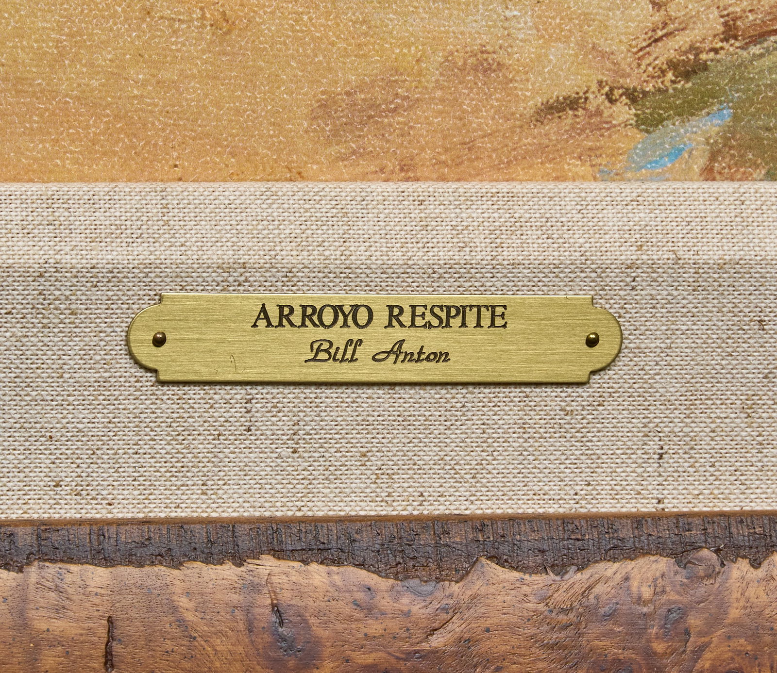 Bill Anton, "Arroyo Respite" - 3