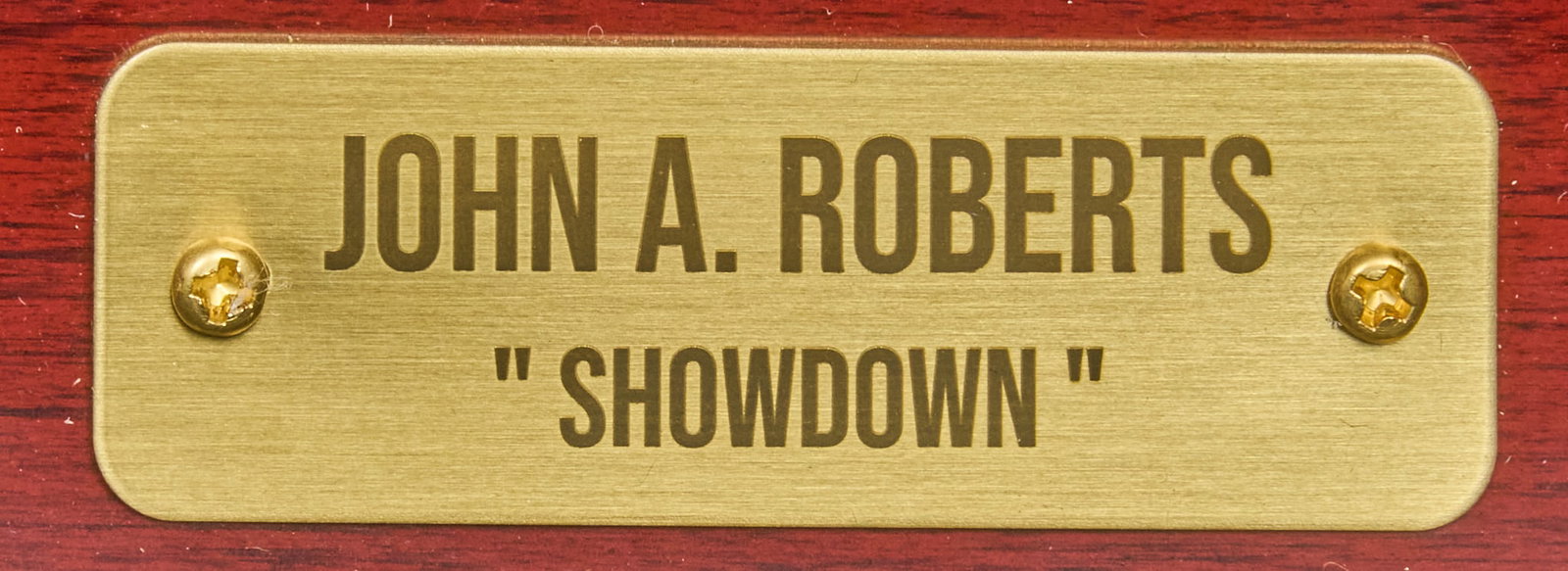 John Roberts, "Showdown" - 3