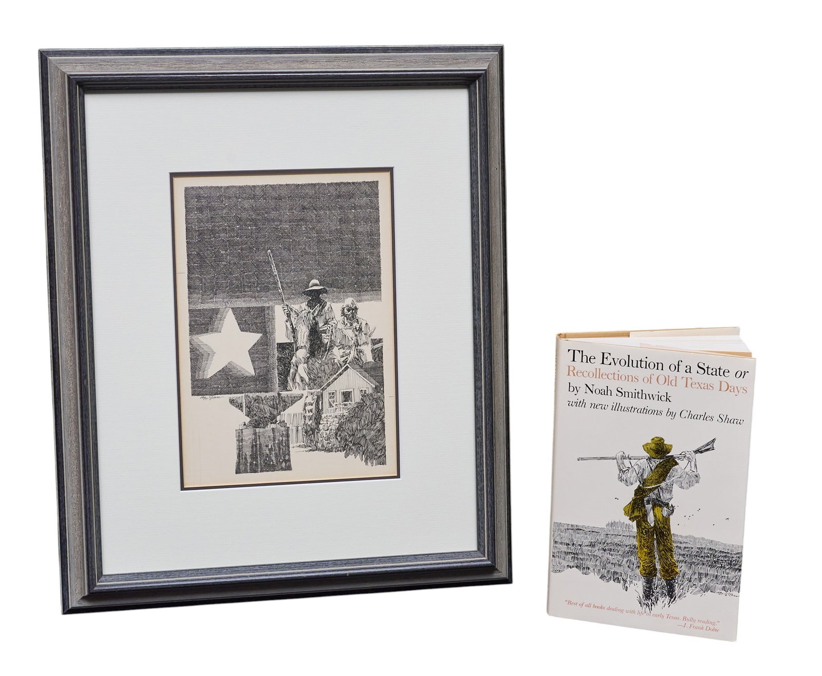 Charles Shaw, Original Ink Illustration and Book (1 of 7)
