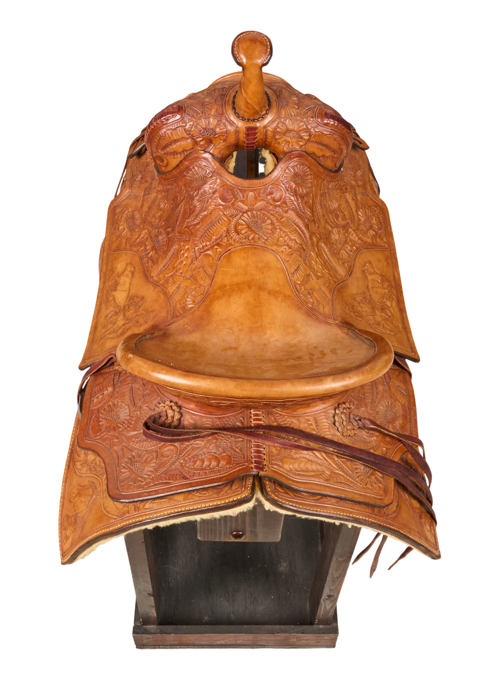 Fully Tooled Western Saddle - 2