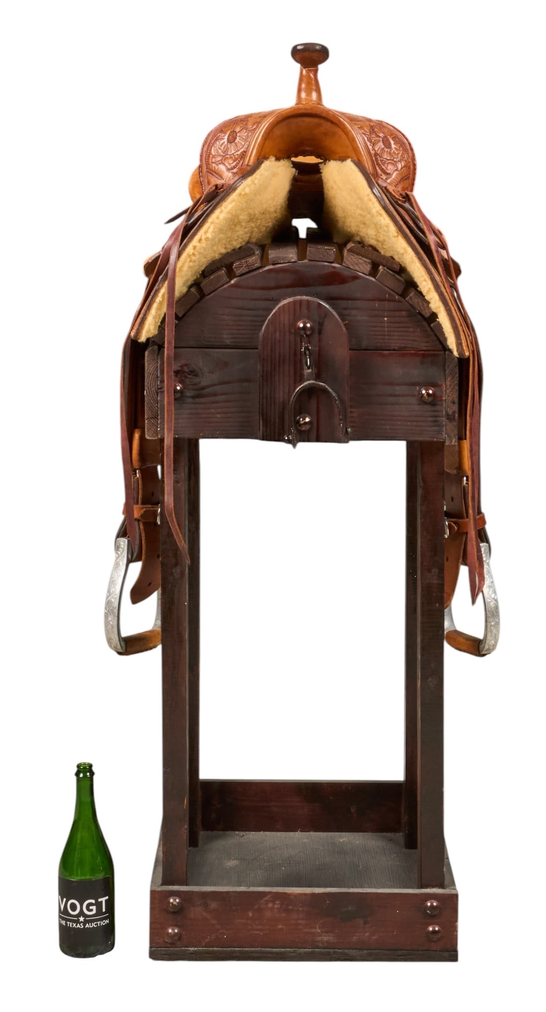 Fully Tooled Western Saddle - 3