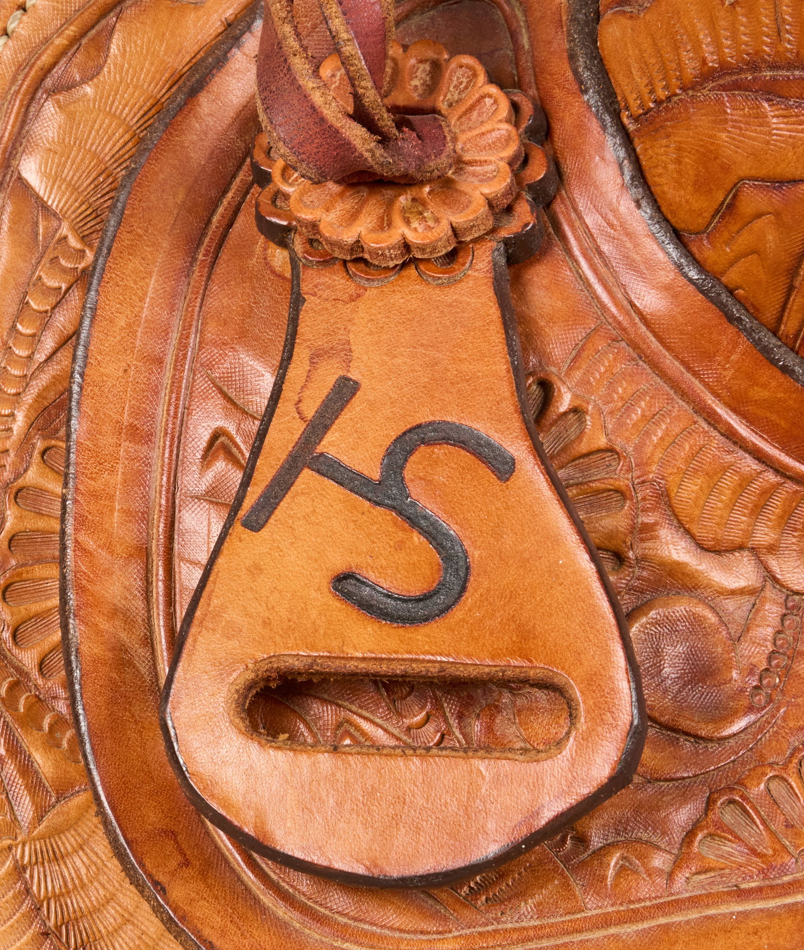 Fully Tooled Western Saddle - 5