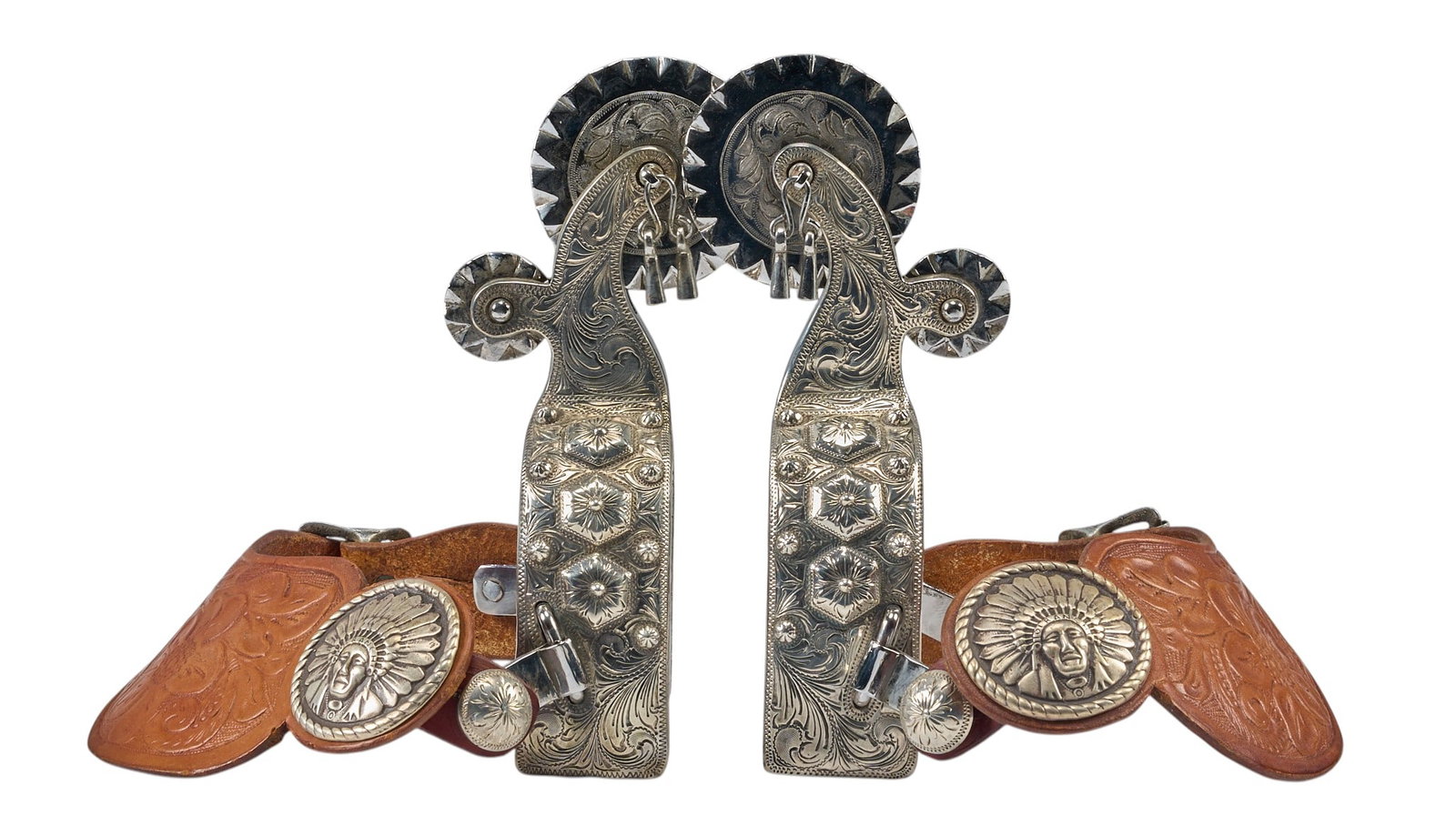Tom Mix Pattern Parade Spurs