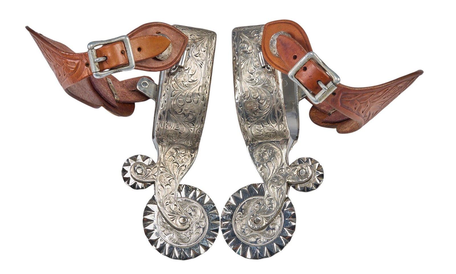 Tom Mix Pattern Parade Spurs - 3