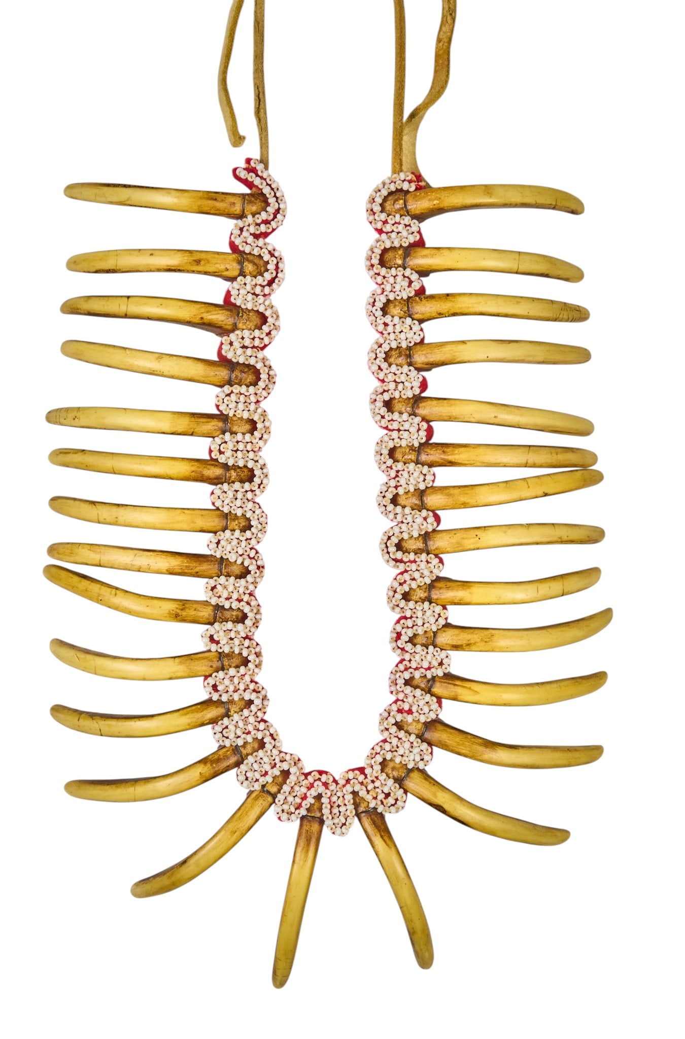Native American Replica Grizzly Bear Claw Necklace (1 of 4)