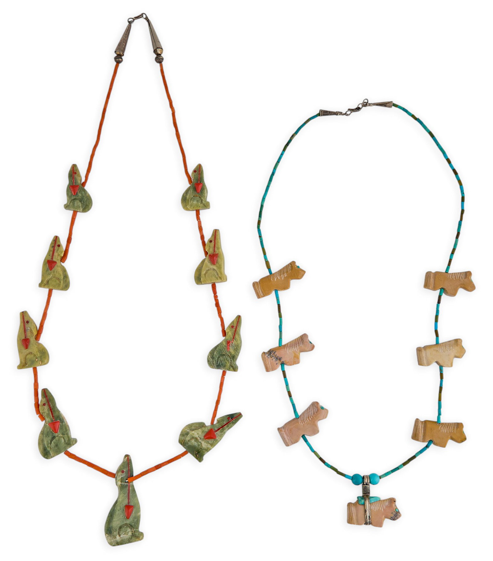 (2) Beaded Fetish Necklaces (1 of 3)