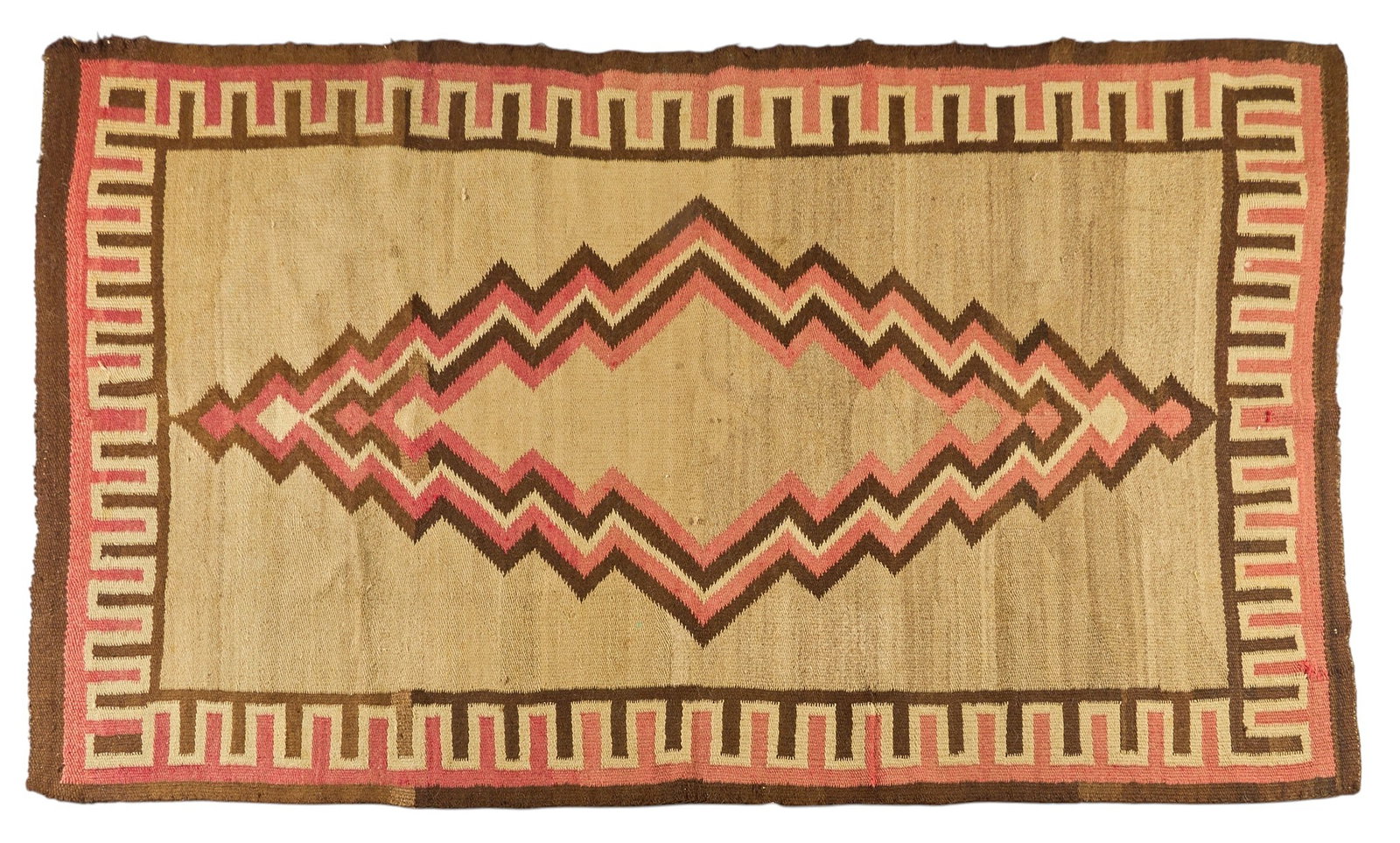 Large Handwoven Navajo Textile (1 of 3)