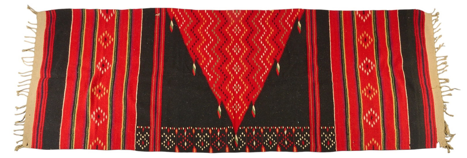 Large Handwoven Navajo Textile (1 of 3)