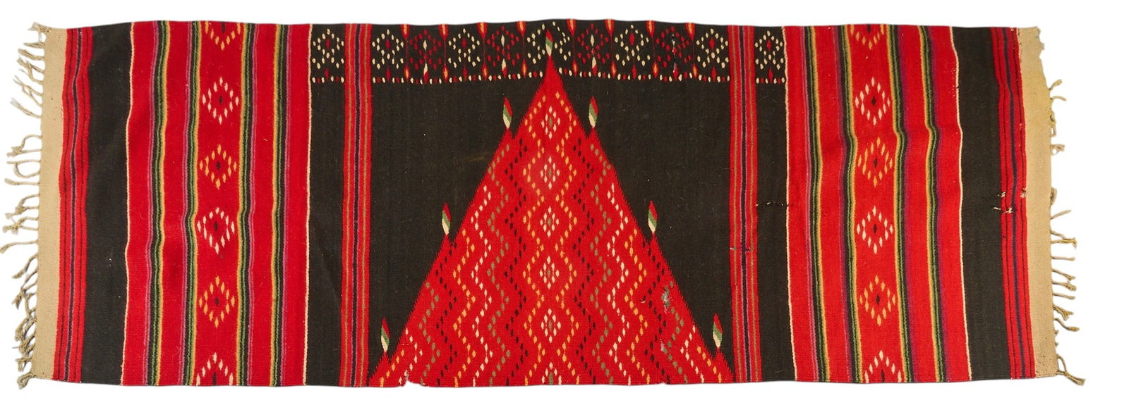 Large Handwoven Navajo Textile (1 of 3)