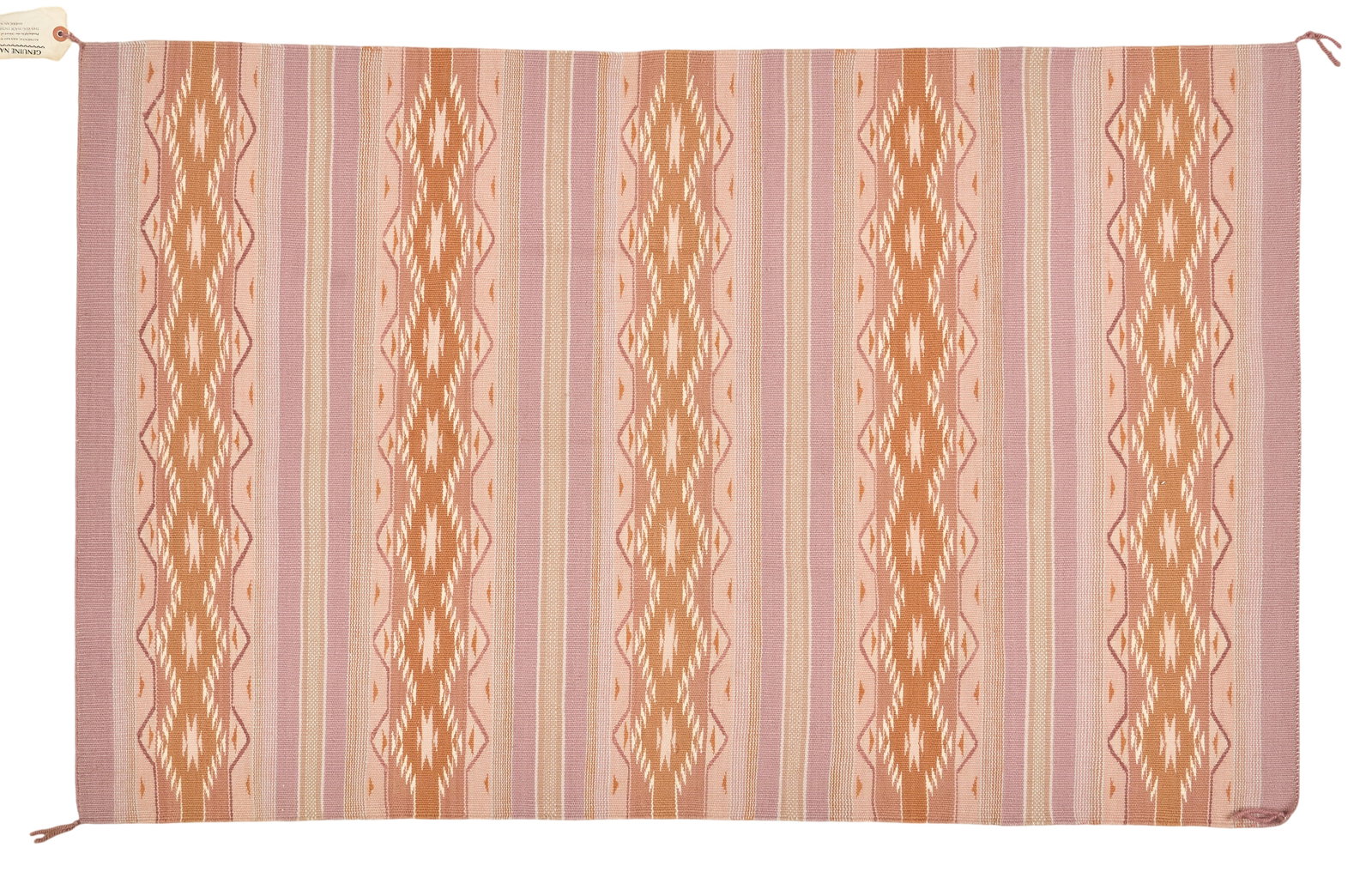 Handwoven Navajo Rug, 3 ft. 11 1/2 in. x 2 ft. 5 1/2 in. (1 of 5)